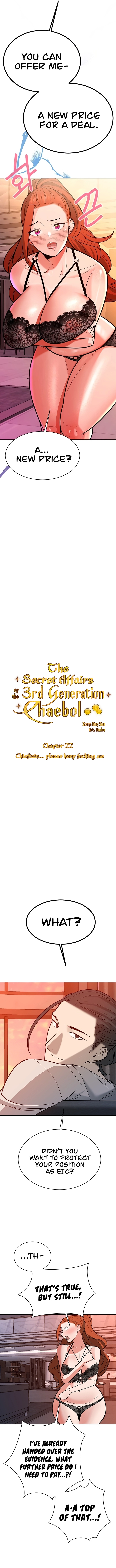 The Secret Affairs Of The 3rd Generation Chaebol Chapter 22 - page 2