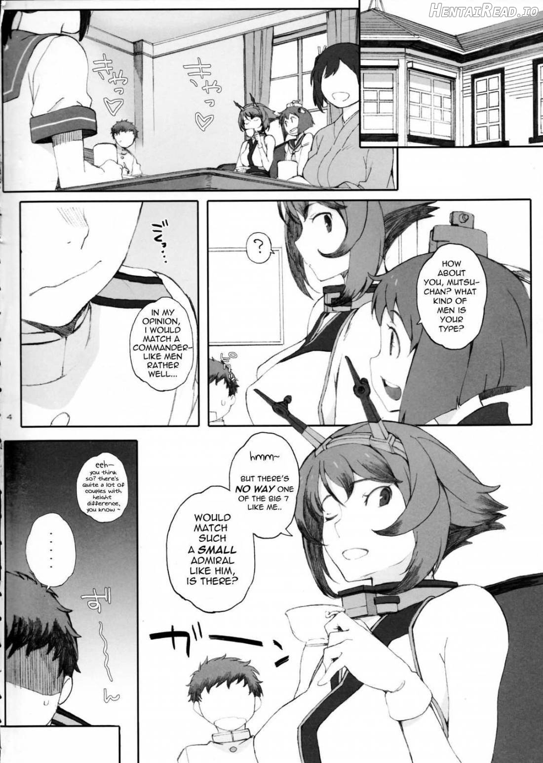 Mutchan to Chicchai Teitoku Chapter 1 - page 2