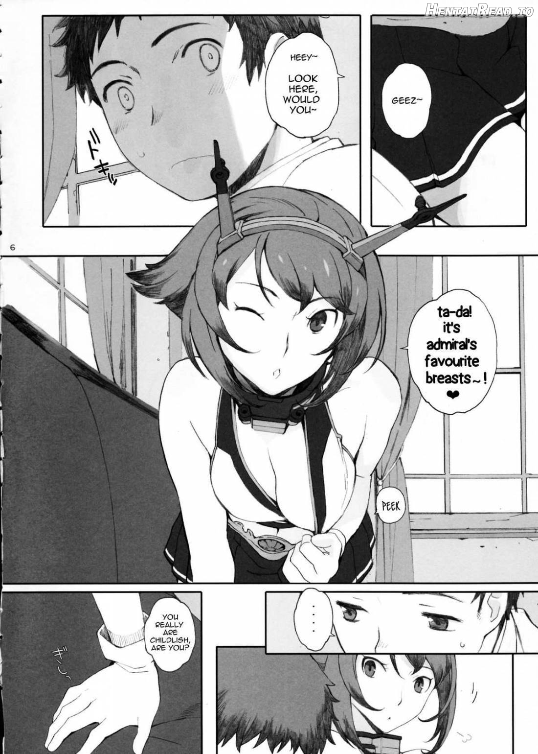 Mutchan to Chicchai Teitoku Chapter 1 - page 4