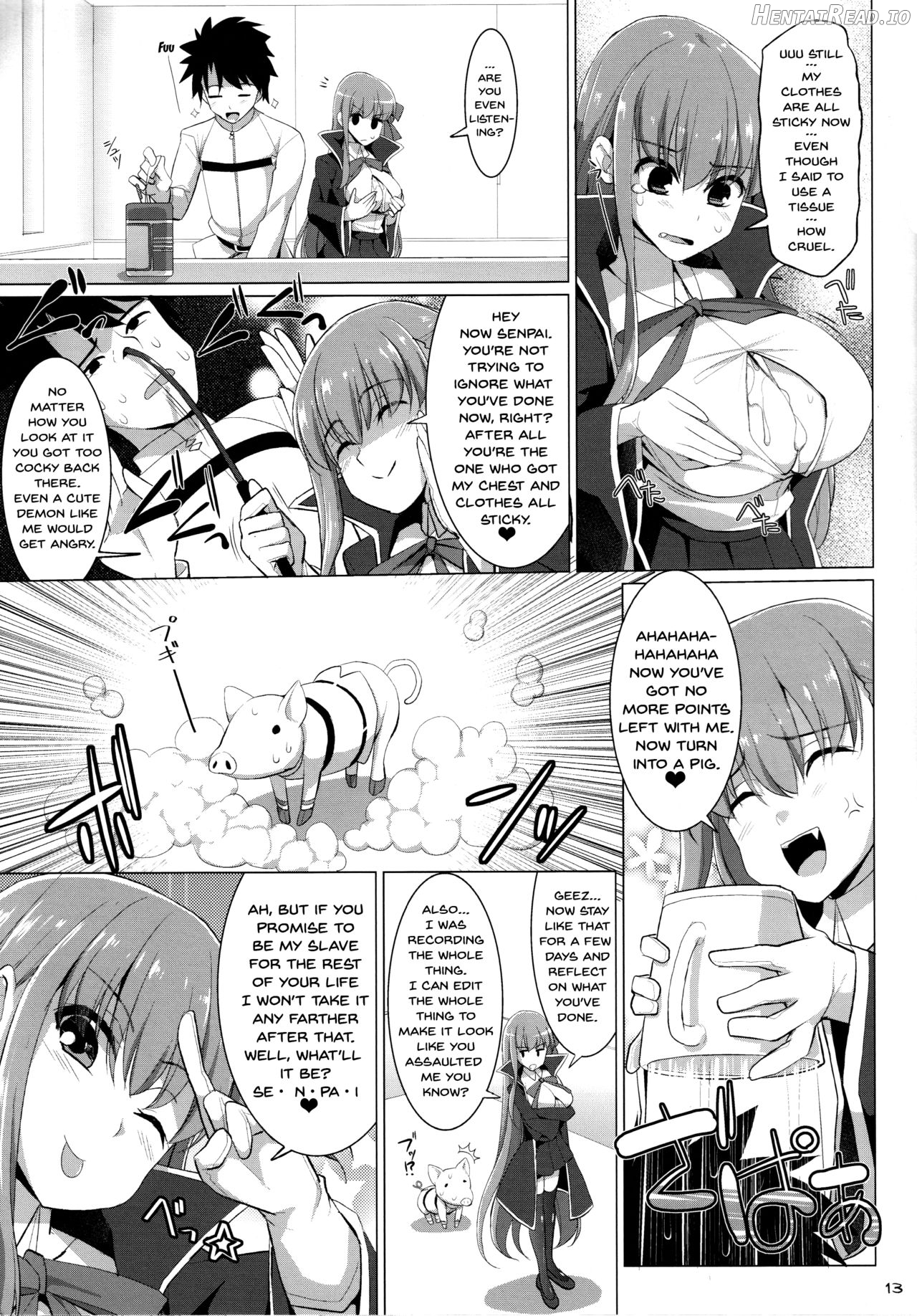 Nyuuri Keizoku Kyousha Kikan Yon Chapter 6 - page 11