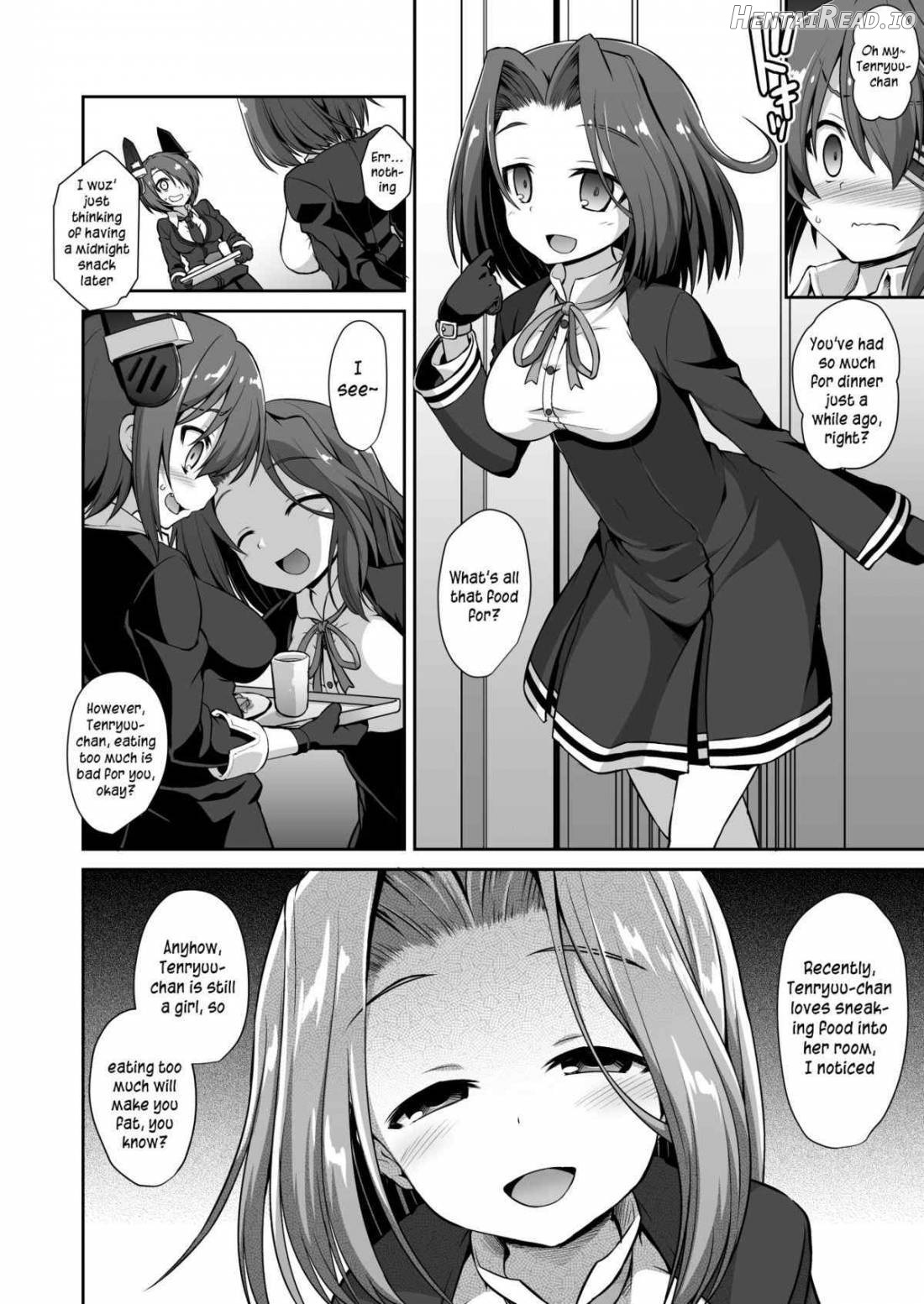 Tenryuu Onee-chan to Naisho no Yasen Enshuu!! Chapter 1 - page 3