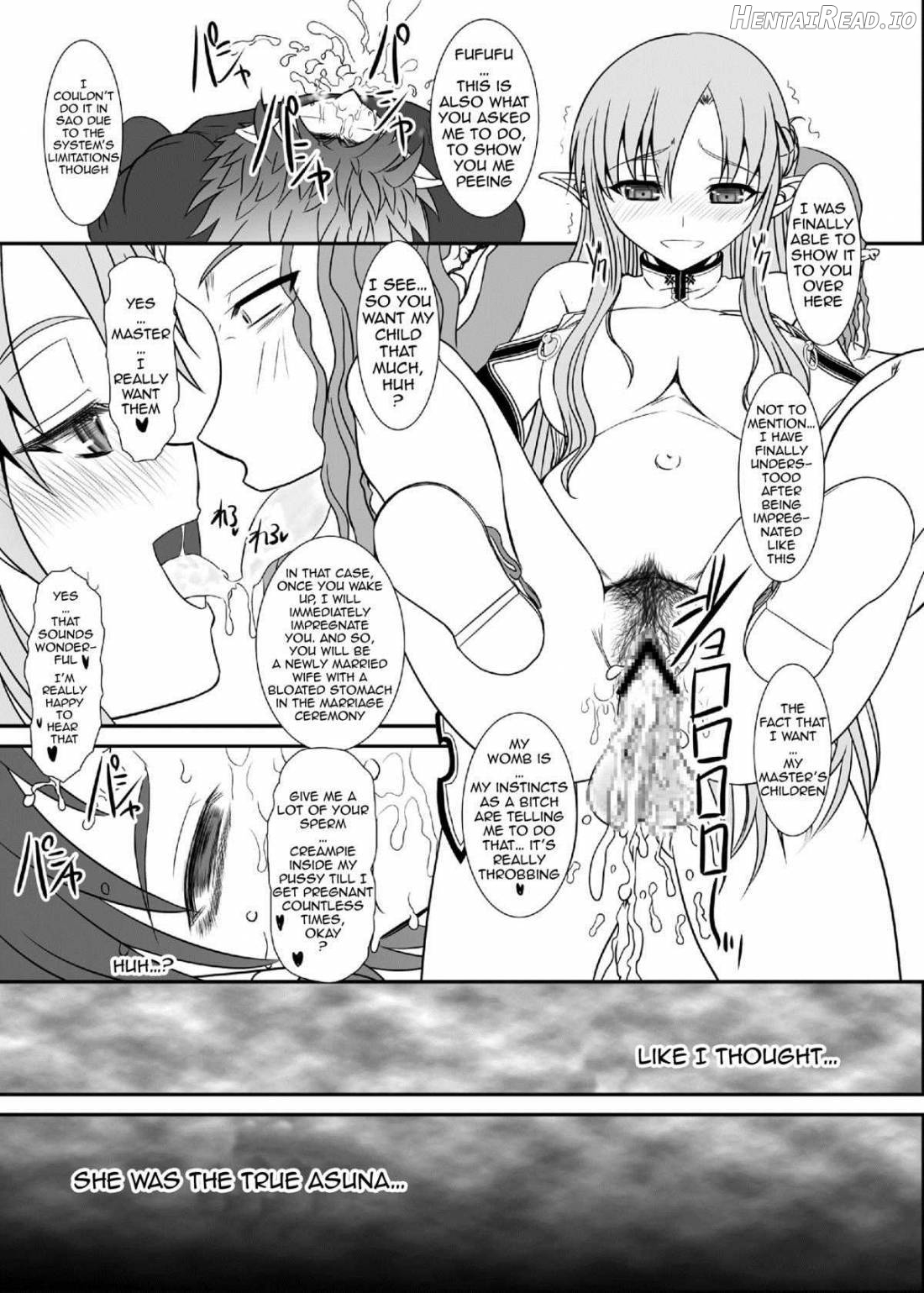 Slave Asuna On-Demand #002 - PLEASURE SLAVE. Chapter 2 - page 37