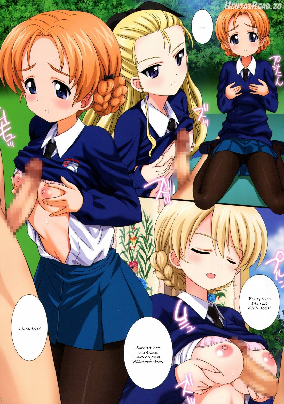 Gochuumon wa Koucha desu ka? Chapter 1 - page 9