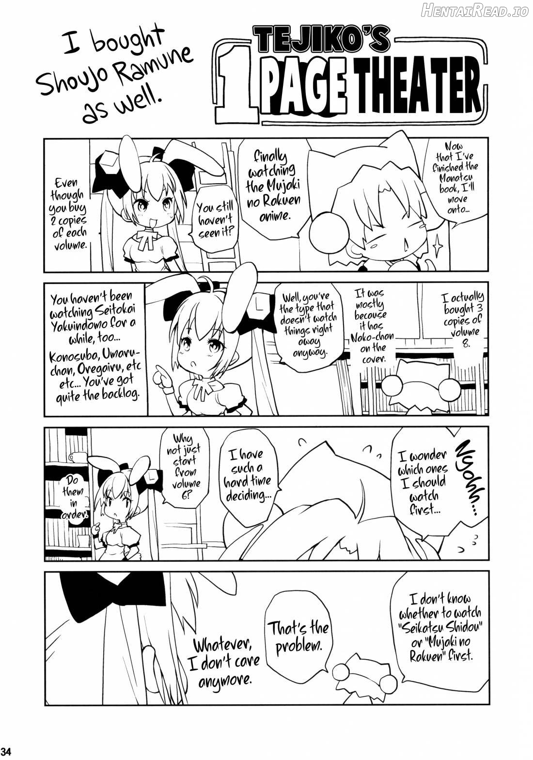 Mujaki no Darakuen 5-jikanme Chapter 4 - page 34