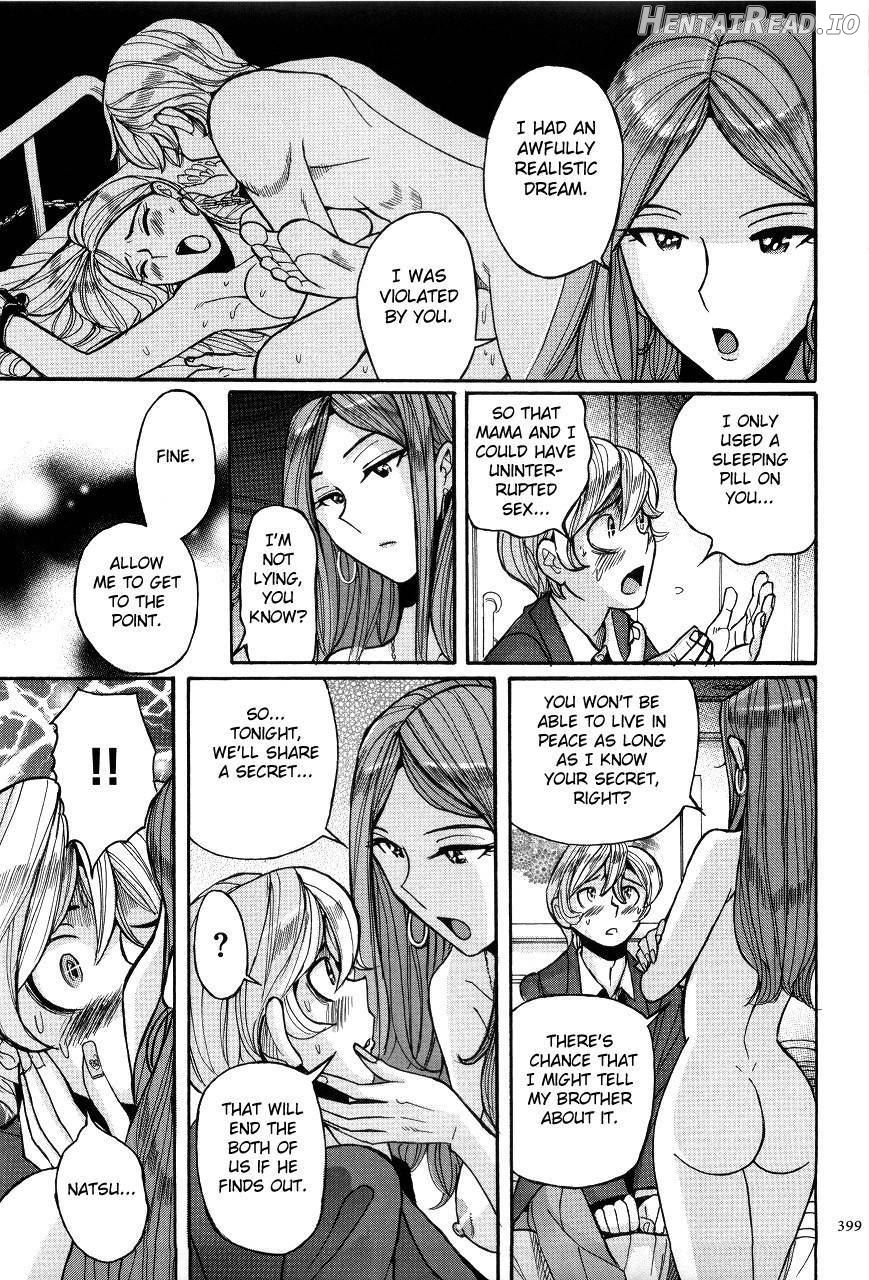 Nympho Maman Boshi Soukan - Mama no Shikyuu wa Boku no Mono Chapter 1 - page 393