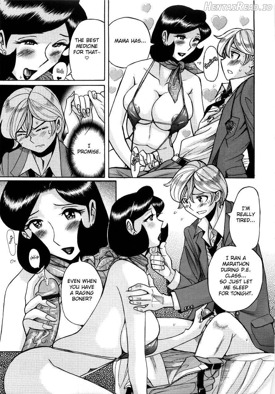 Nympho Maman Boshi Soukan - Mama no Shikyuu wa Boku no Mono Chapter 1 - page 410