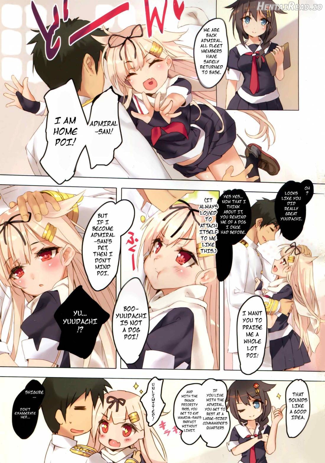 Yuudachi wa Teitoku-san ga Daisukippoi! Chapter 1 - page 2