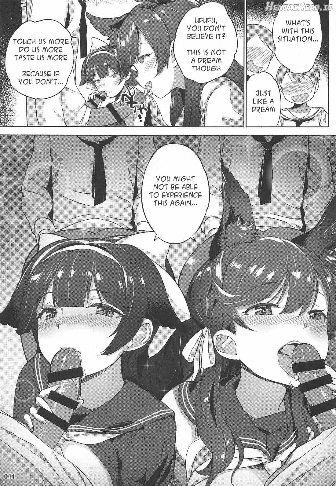 Takao to Atago Senpai no Ijime Ninmu Chapter 1 - page 12