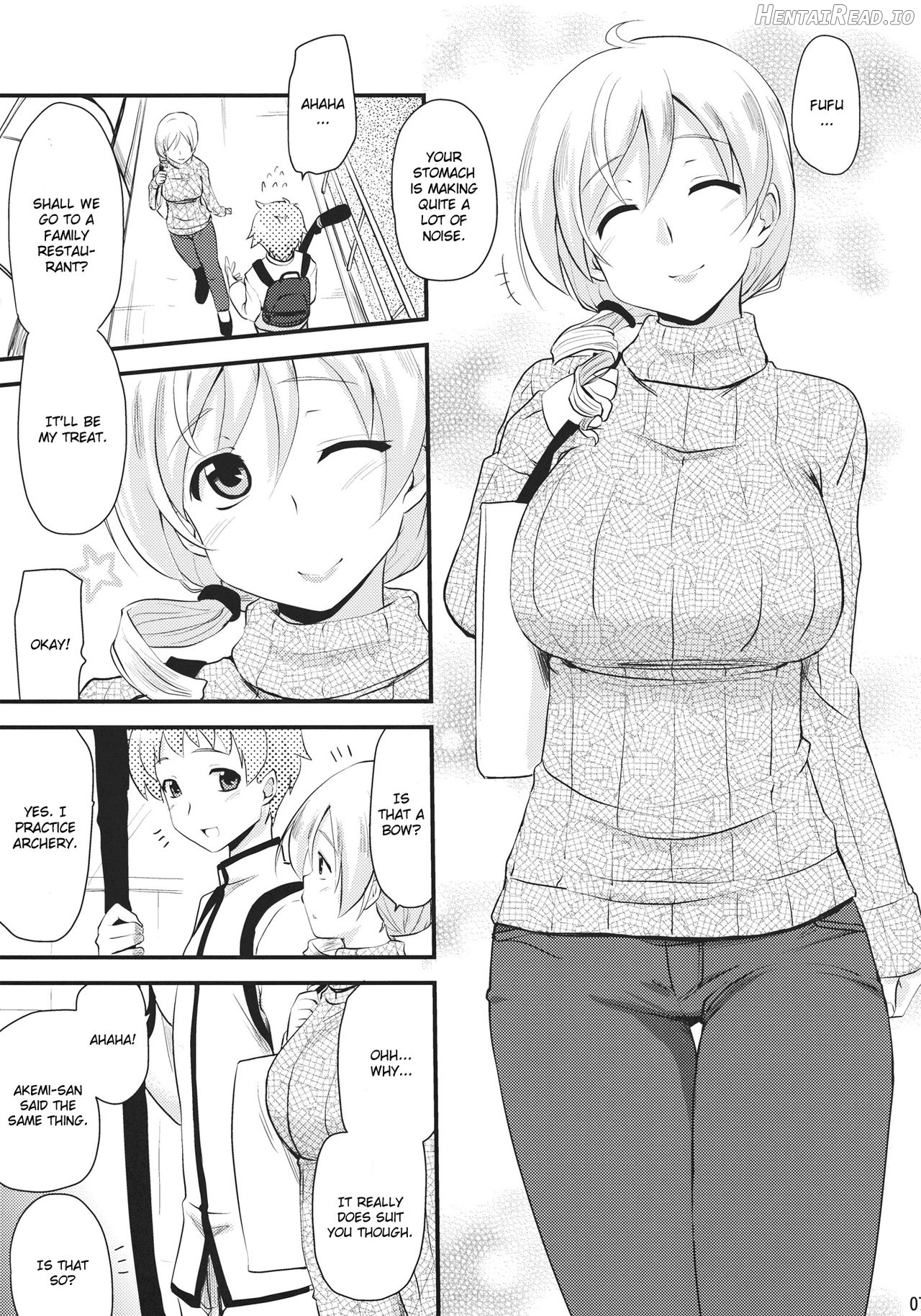 Tomoe Mami (30) to Takkun (18) Chapter 1 - page 4