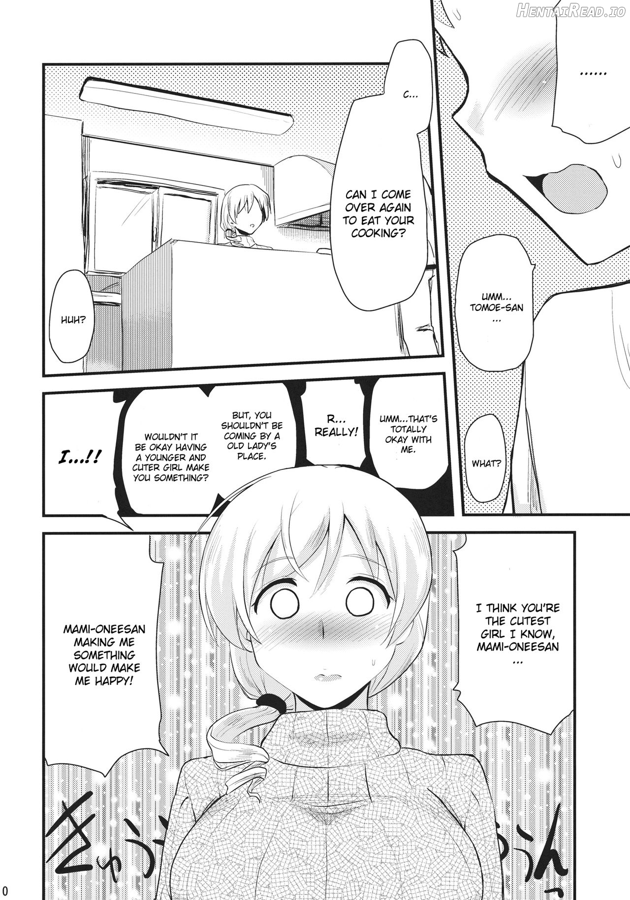 Tomoe Mami (30) to Takkun (18) Chapter 1 - page 7