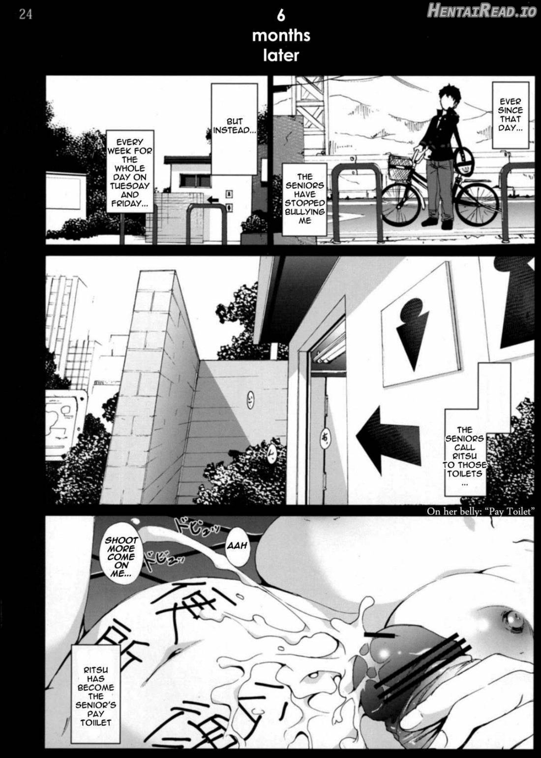 Ritsu Nee-chan wa Koushuu Benjo... Chapter 1 - page 23