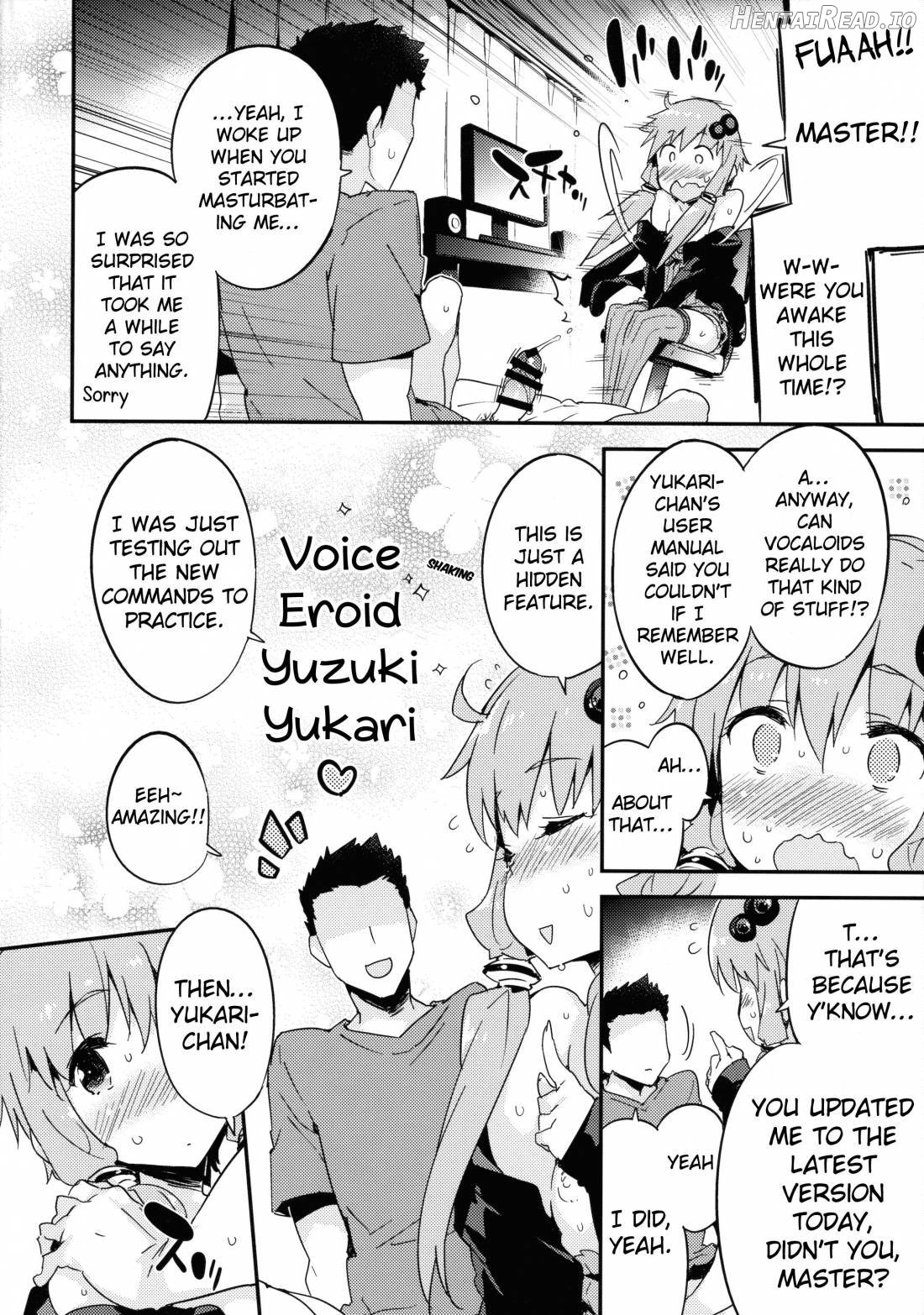 Voice Eroid + Sex Yuzuki Yukari Chapter 1 - page 11