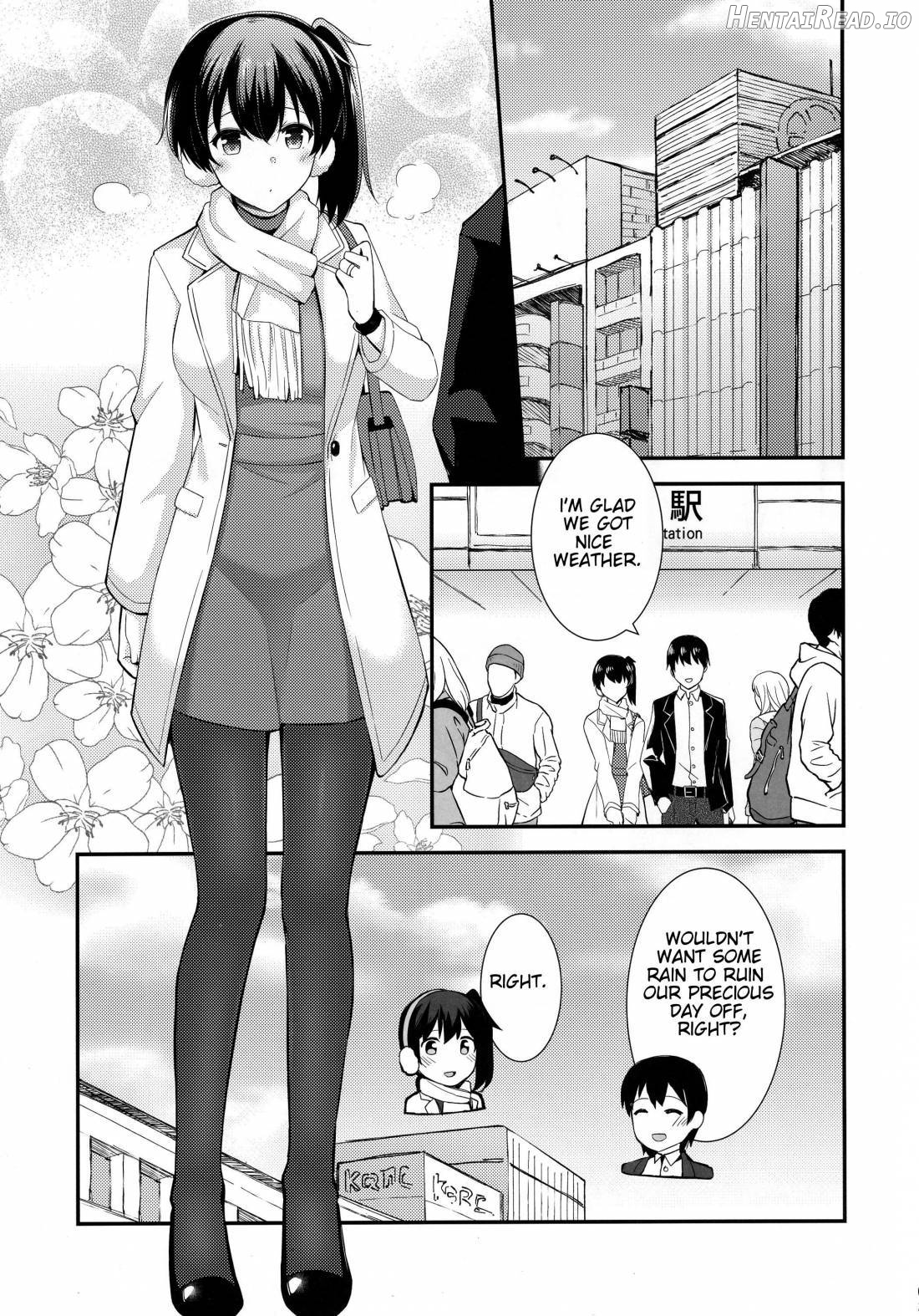 Kaga to Yoru no Hotel Date Chapter 1 - page 2