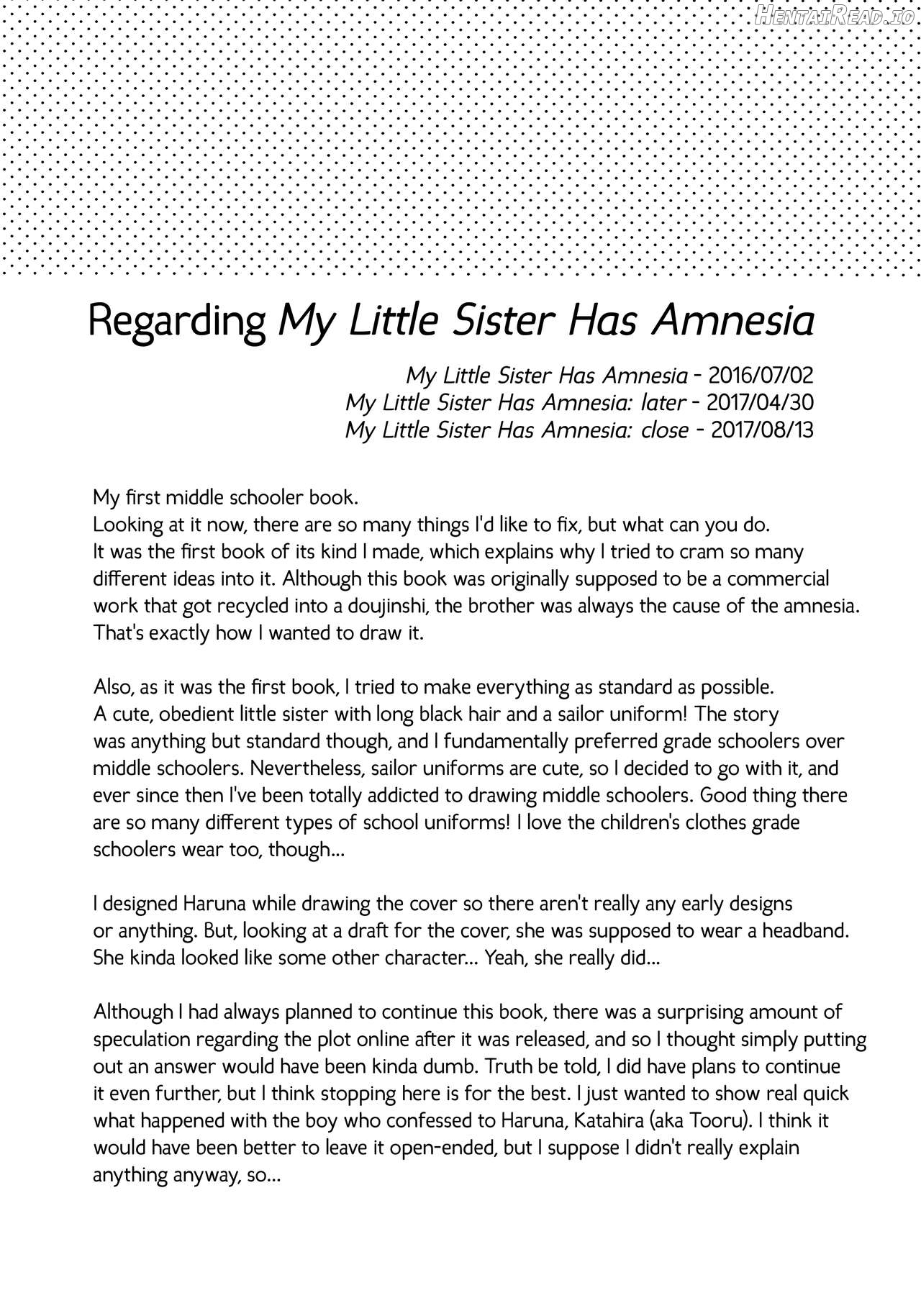 Imouto wa Amnesia Chapter 3 - page 16