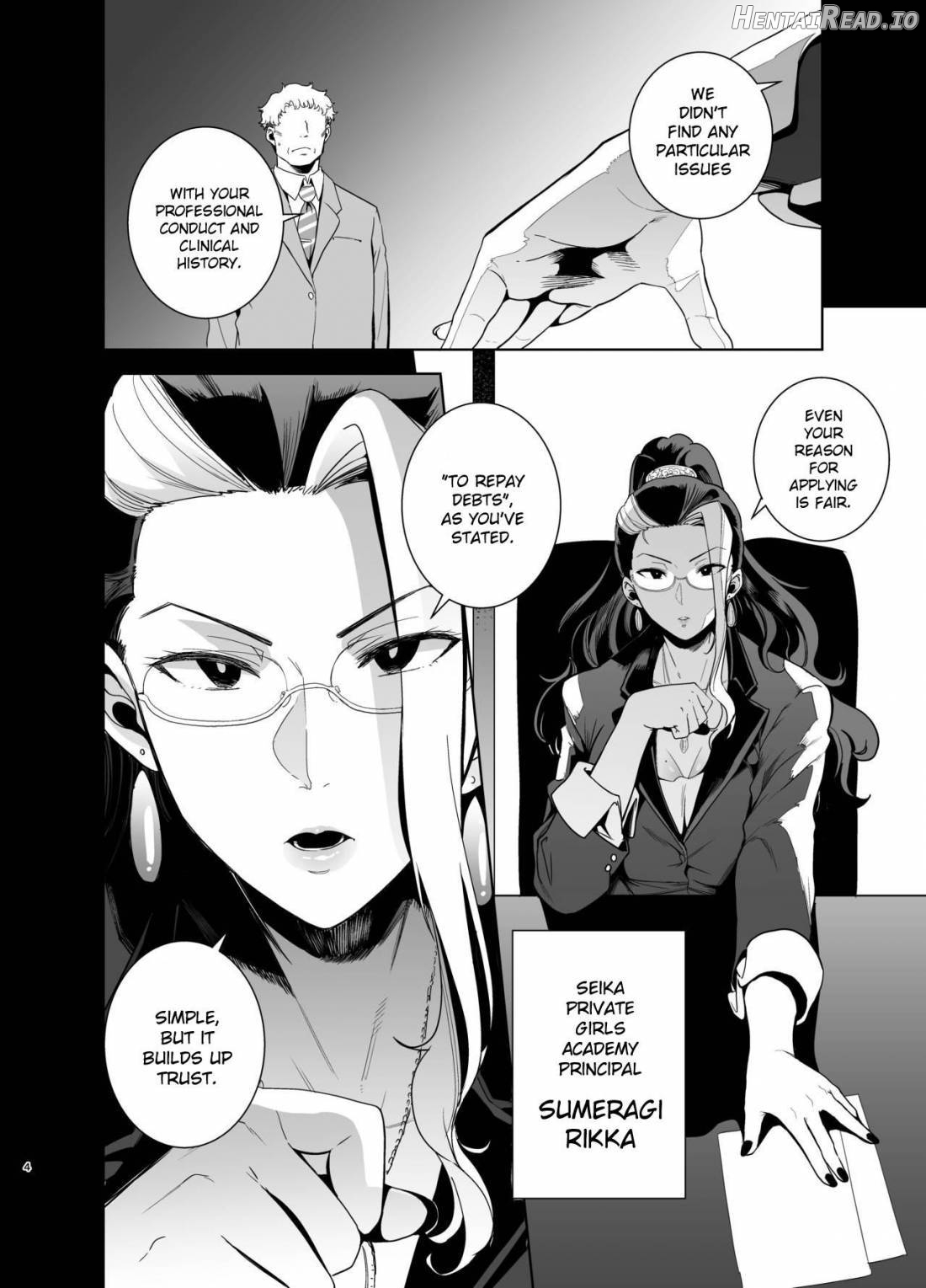 Seika Jogakuin Koutoubu Kounin Sao Oji-san 2 Chapter 2 - page 3
