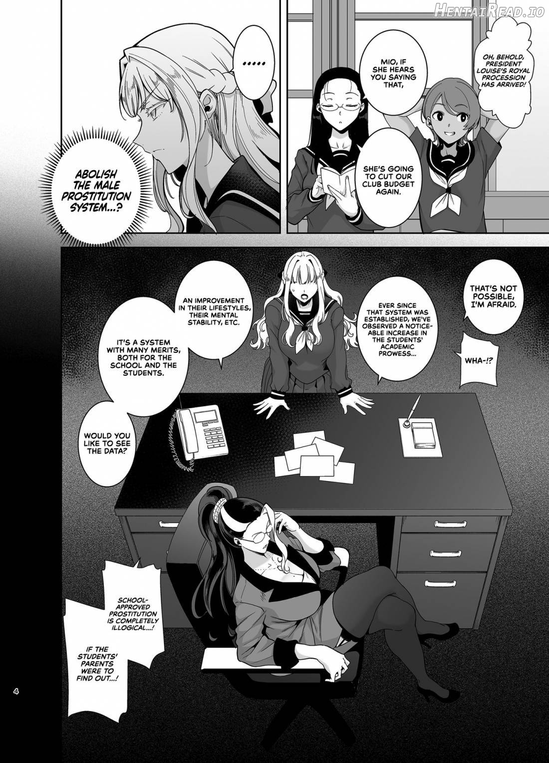 Seika Jogakuin Koutoubu Kounin Sao Oji-san 2 Chapter 4 - page 3