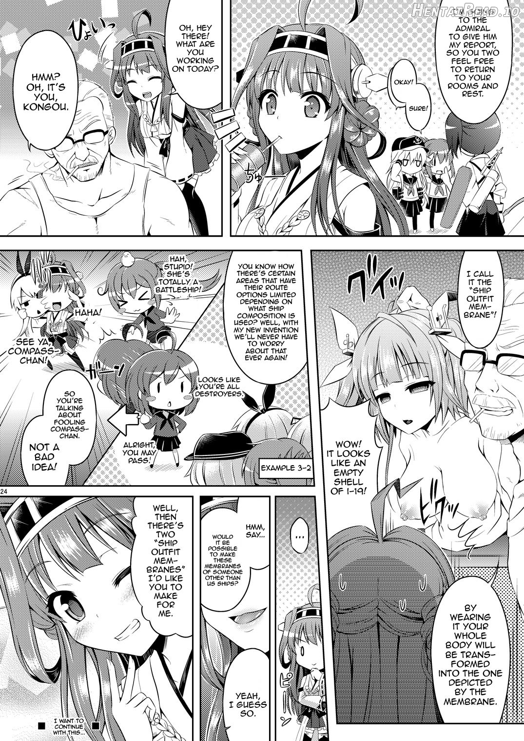 KawaColle Darkness Act. Taihou Chapter 1 - page 20