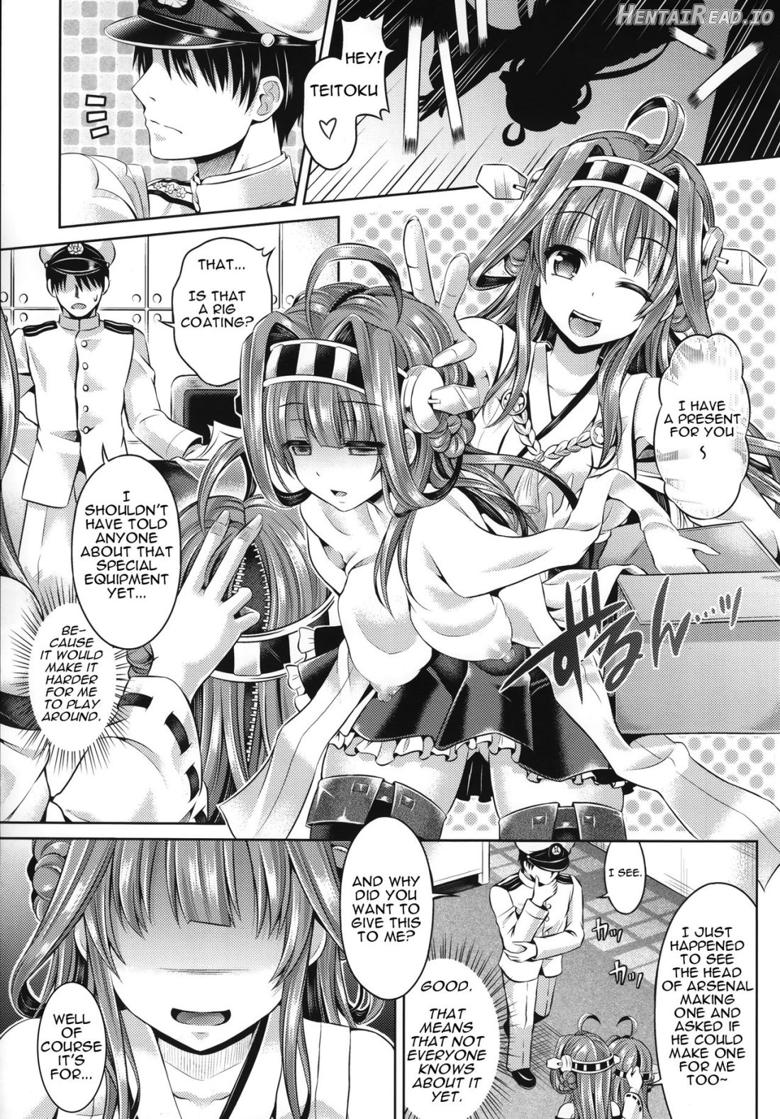 KawaColle Darkness Act. Taihou Chapter 4 - page 3