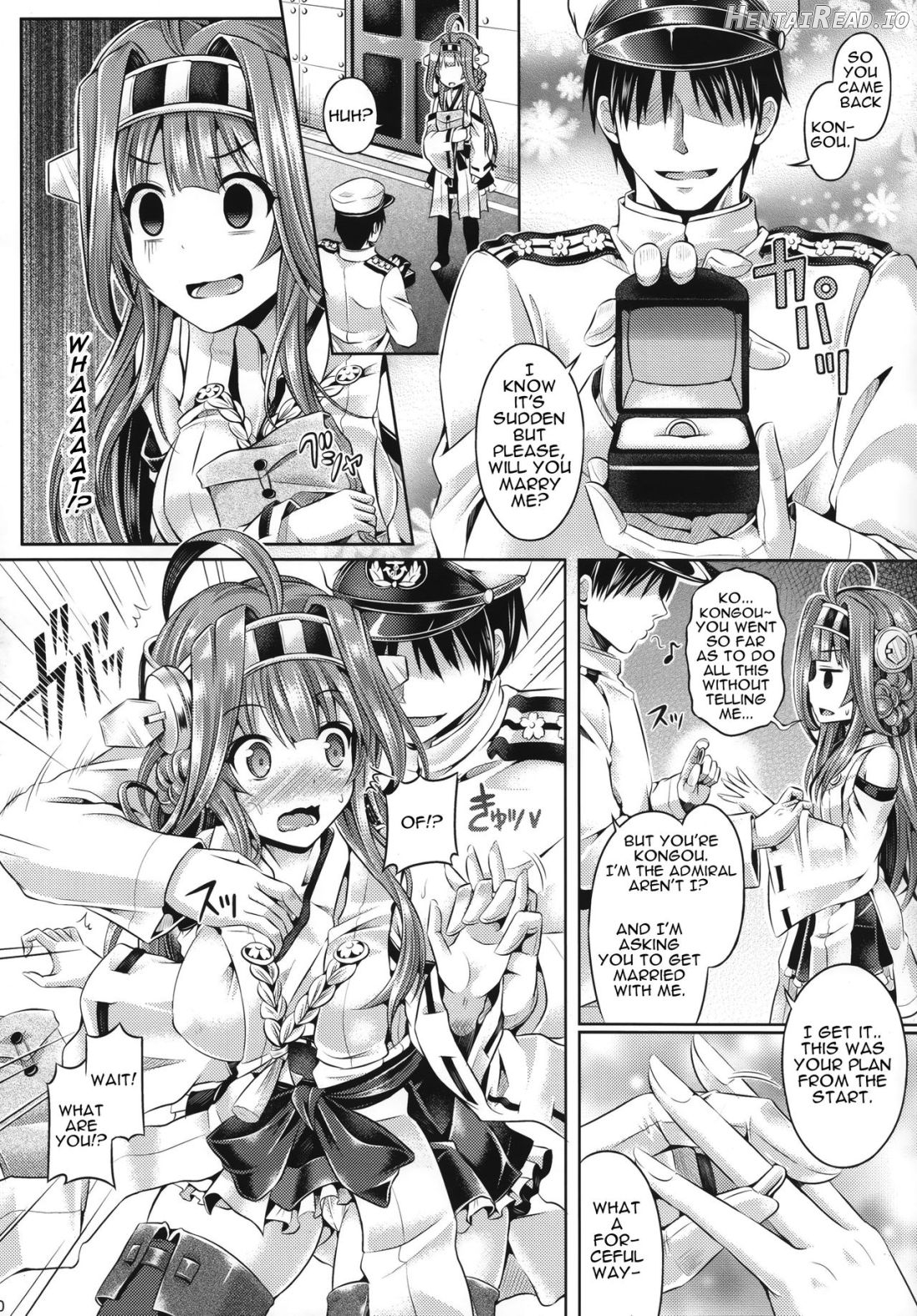 KawaColle Darkness Act. Taihou Chapter 4 - page 10