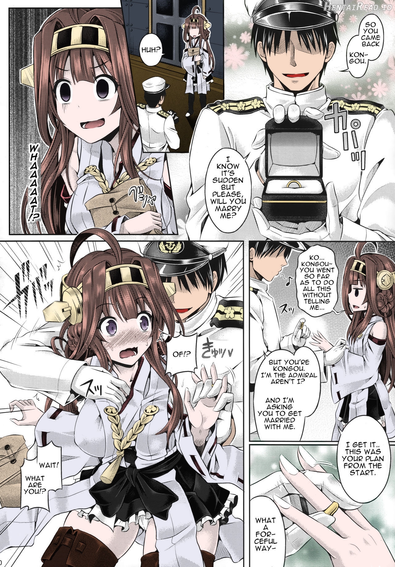 KawaColle Darkness Act. Taihou Chapter 5 - page 8