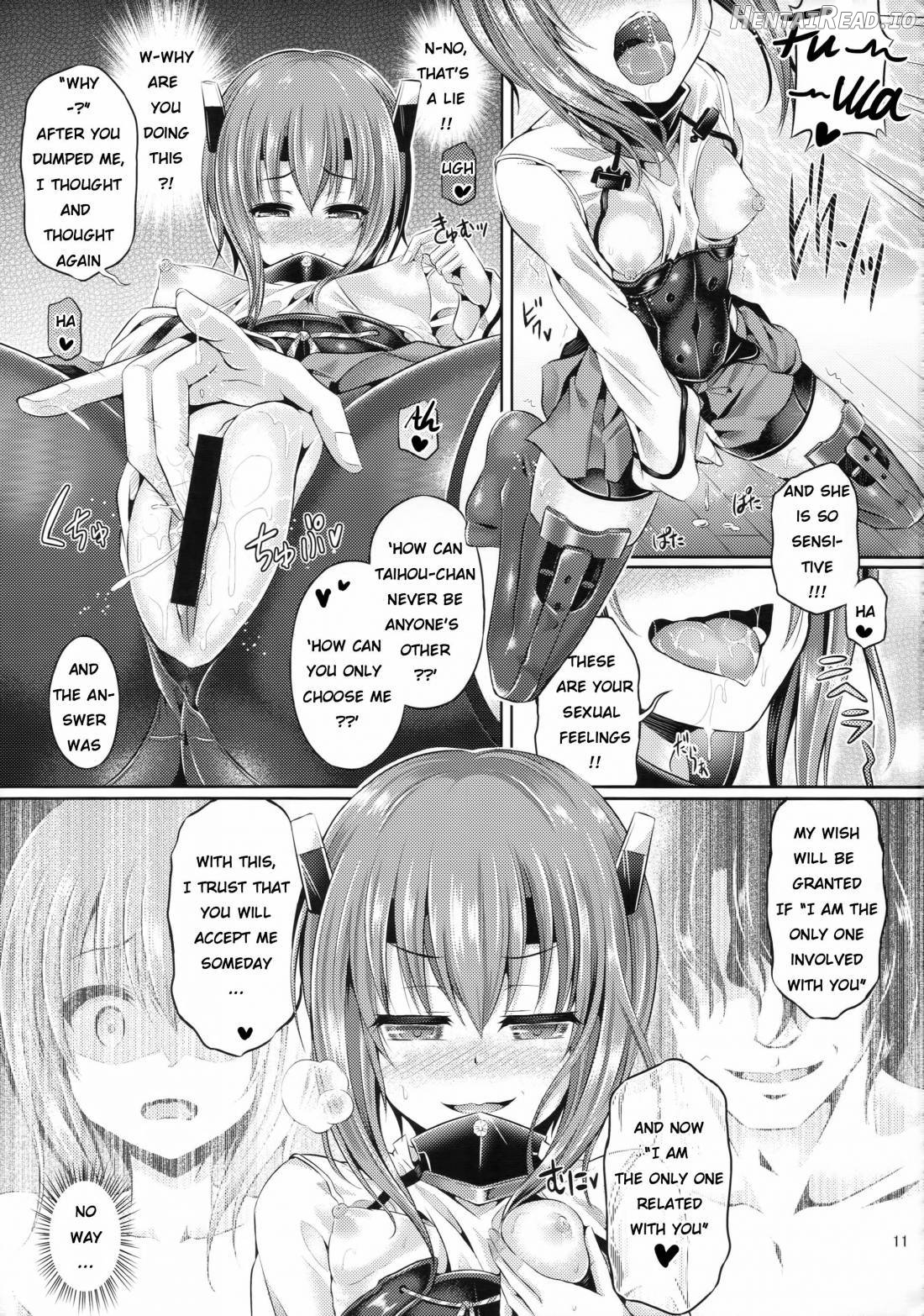 KawaColle Darkness Act. Taihou Chapter 6 - page 11