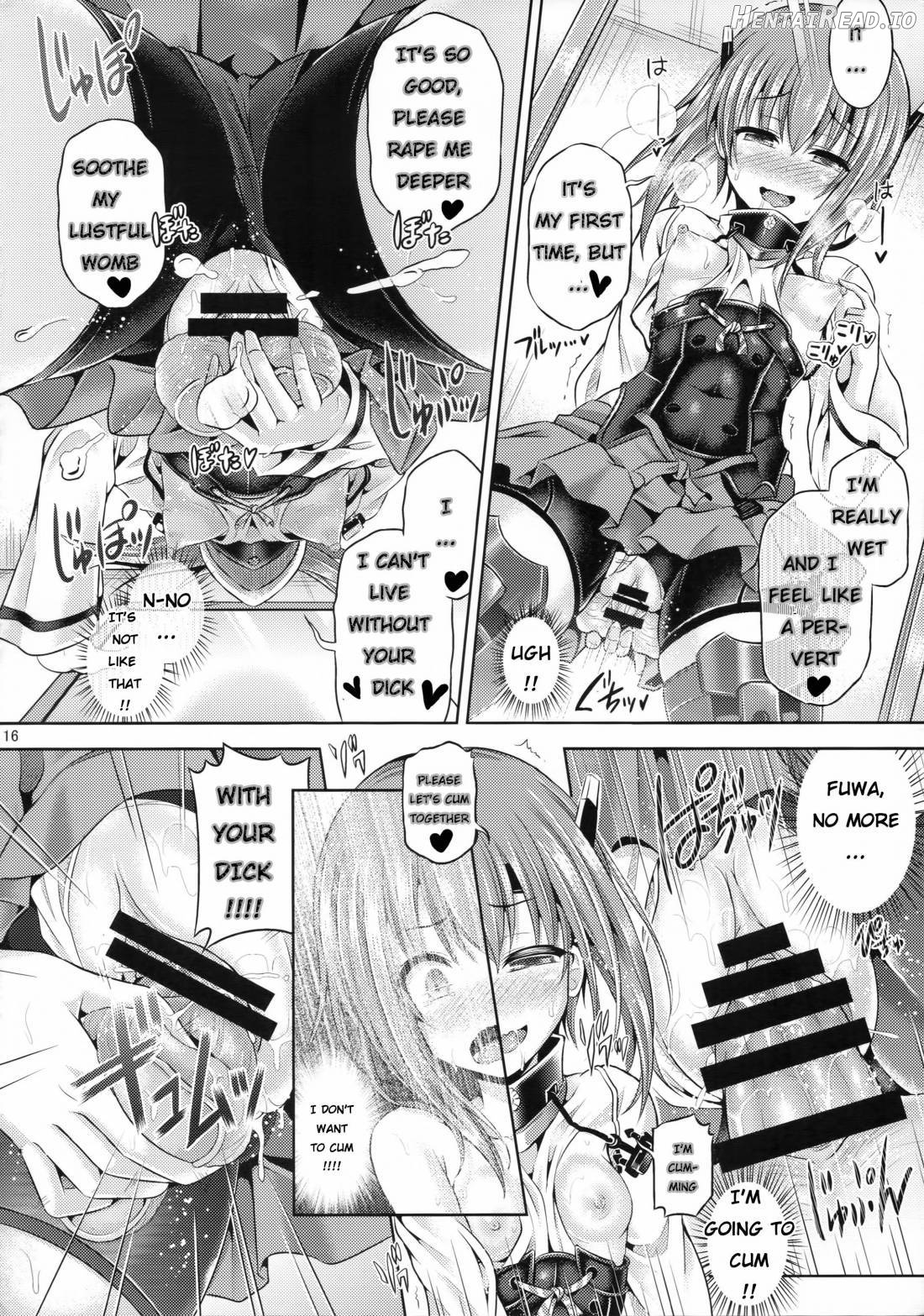 KawaColle Darkness Act. Taihou Chapter 6 - page 16