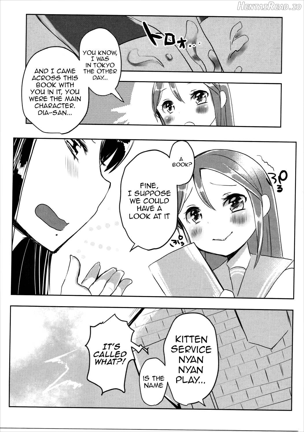 Dia-san ga Kuroneko na Ken ni Tsuite Chapter 1 - page 12
