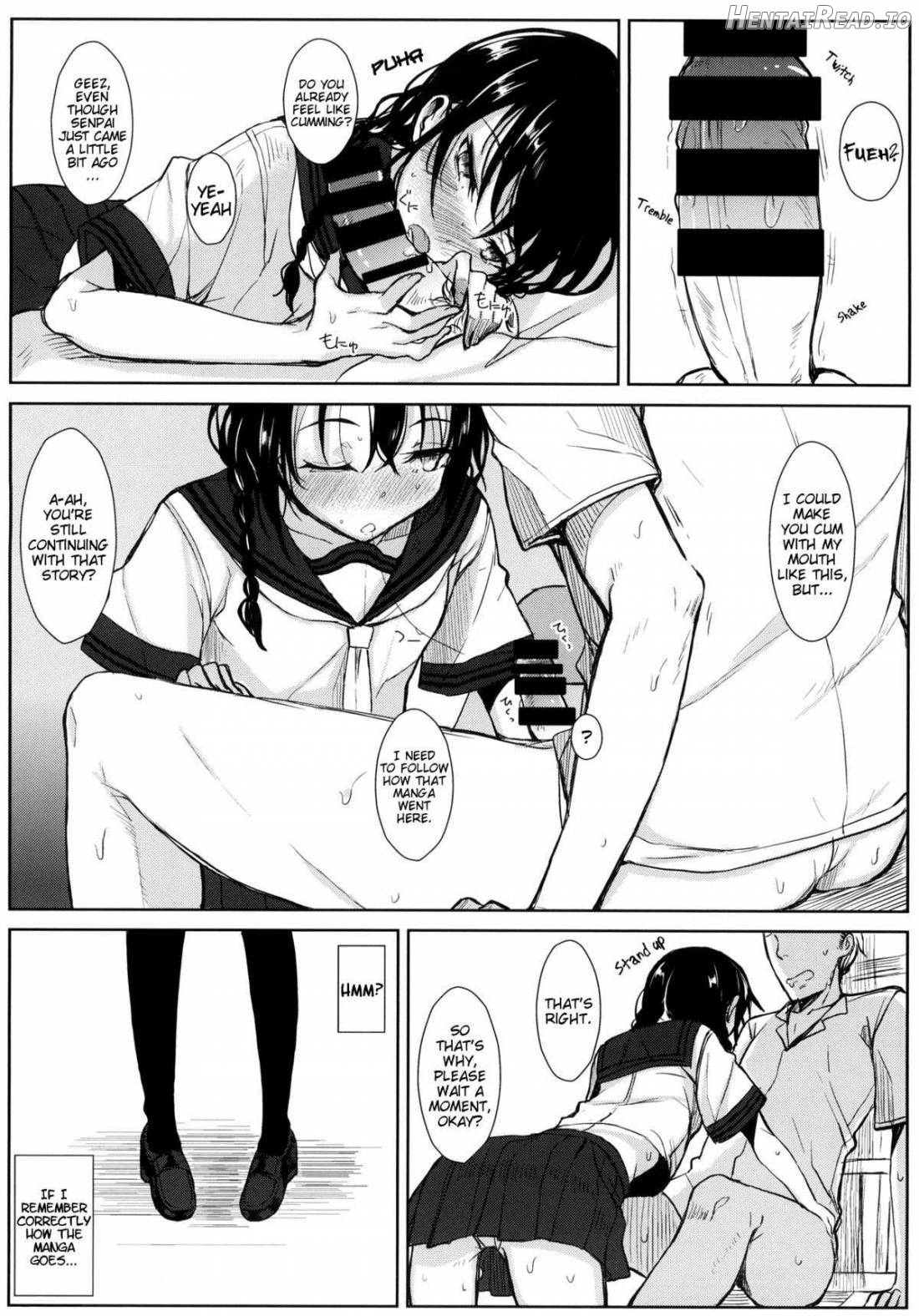 Kouhai-chan ni Eroi Koto Sareru Hon Chapter 1 - page 9