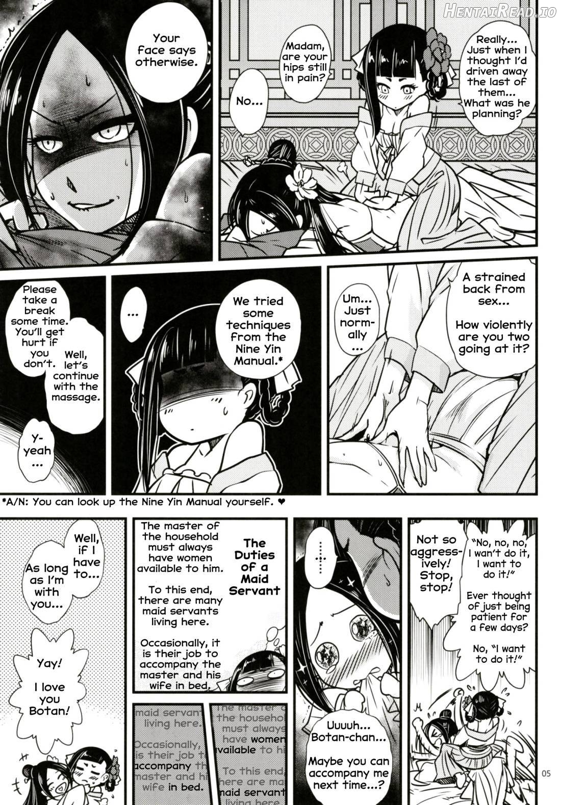 Hyakkasou4 《Akahitomiyasha, Tosuisen no Kyofu》 Chapter 2 - page 6