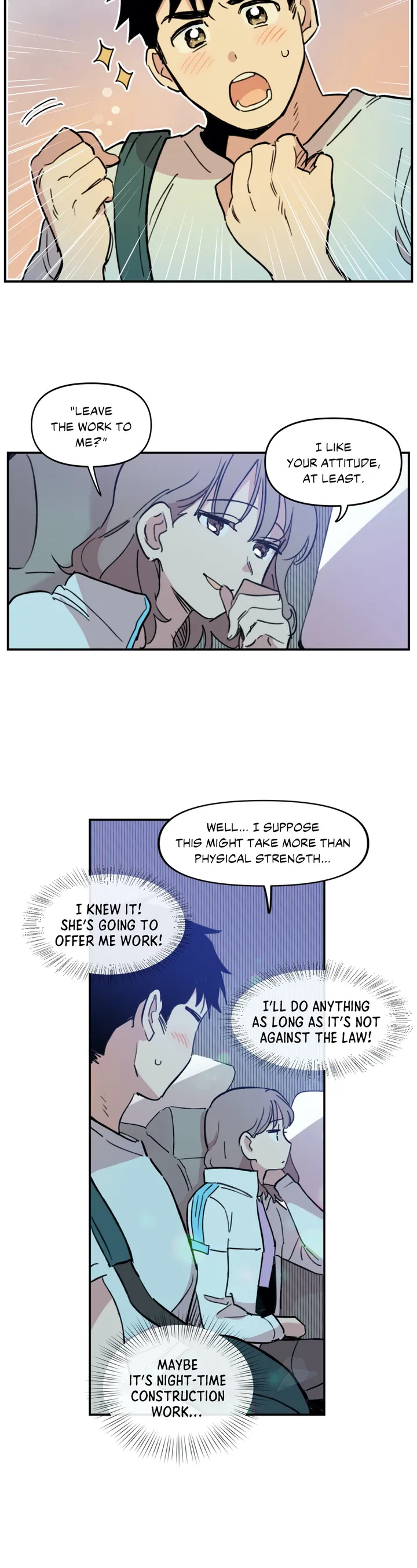 Leave the work to me! Chapter 2 - page 8