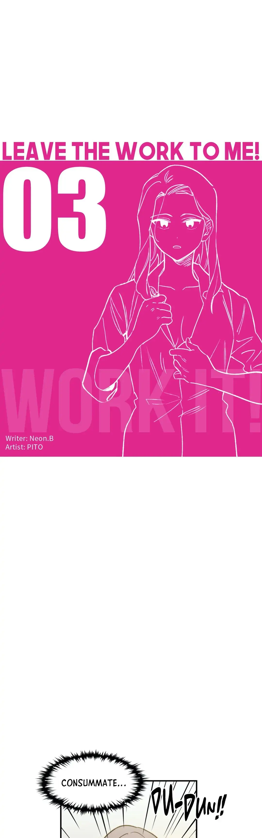 Leave the work to me! Chapter 3 - page 1