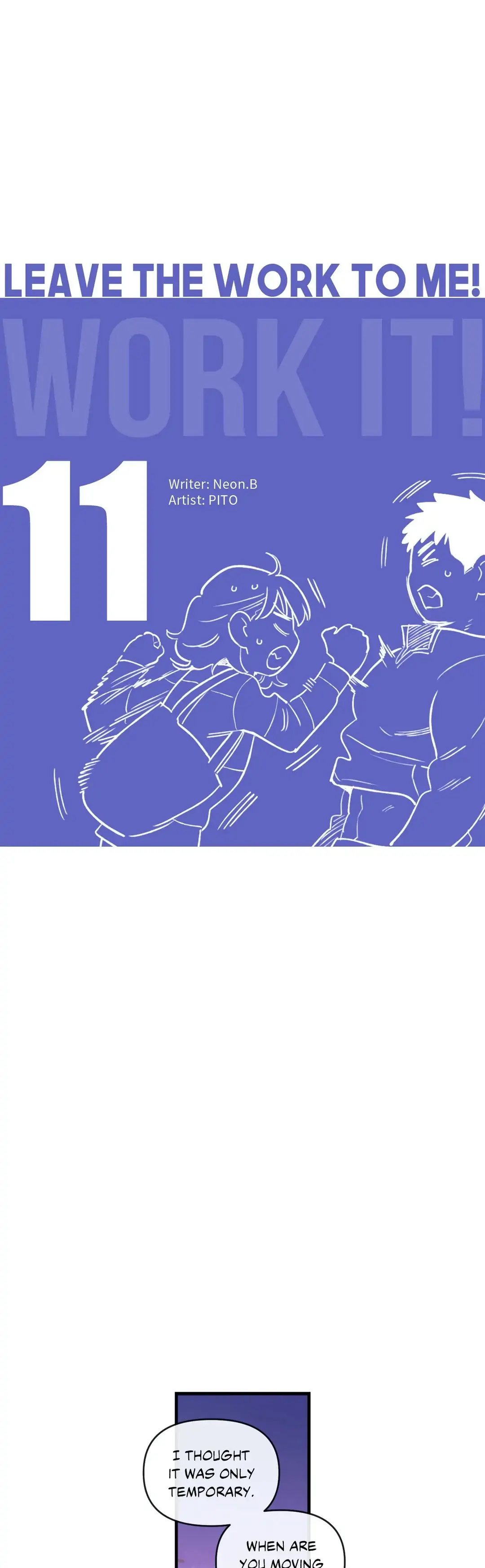 Leave the work to me! Chapter 11 - page 1
