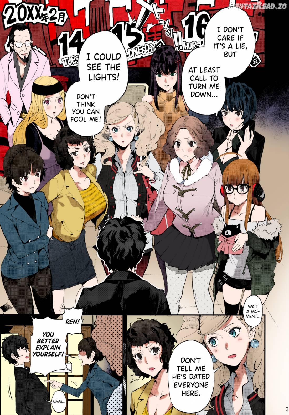Hattoubun no Persona - Colorized Chapter 1 - page 4
