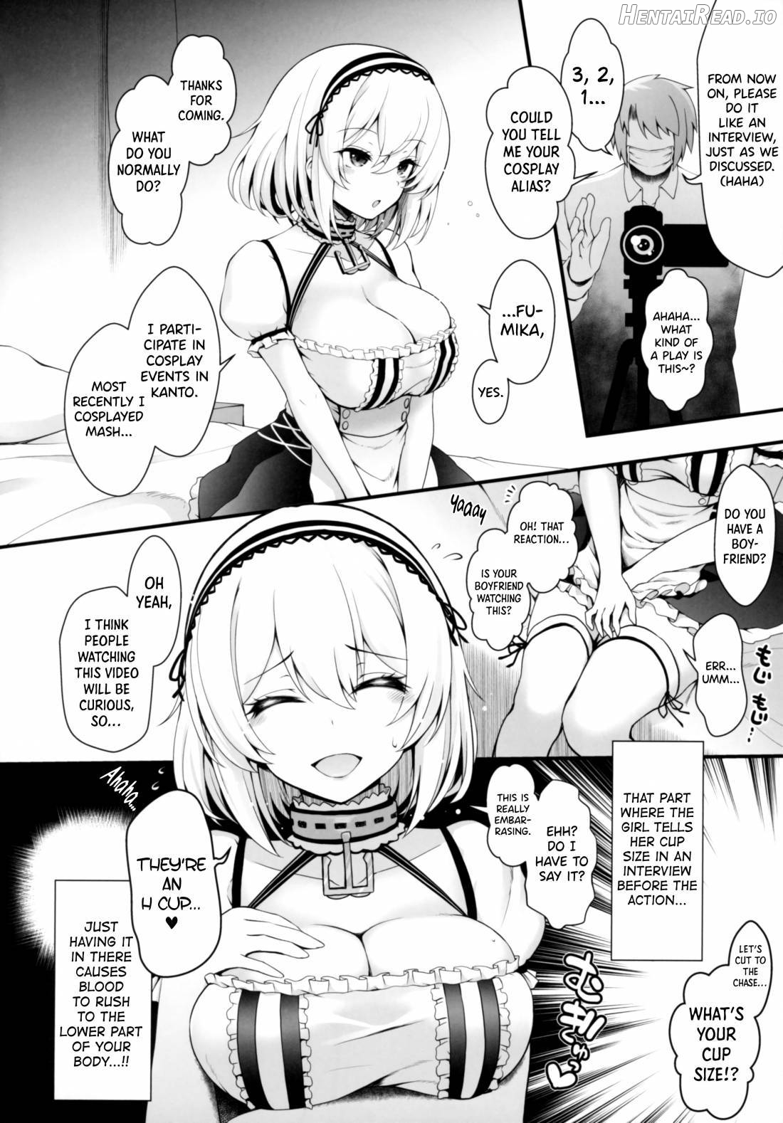 SNS de Gokujou H-Cup Chounyuu o Kakusan Suru Geneki Joshidaisei Cosplayer Chapter 5 - page 7