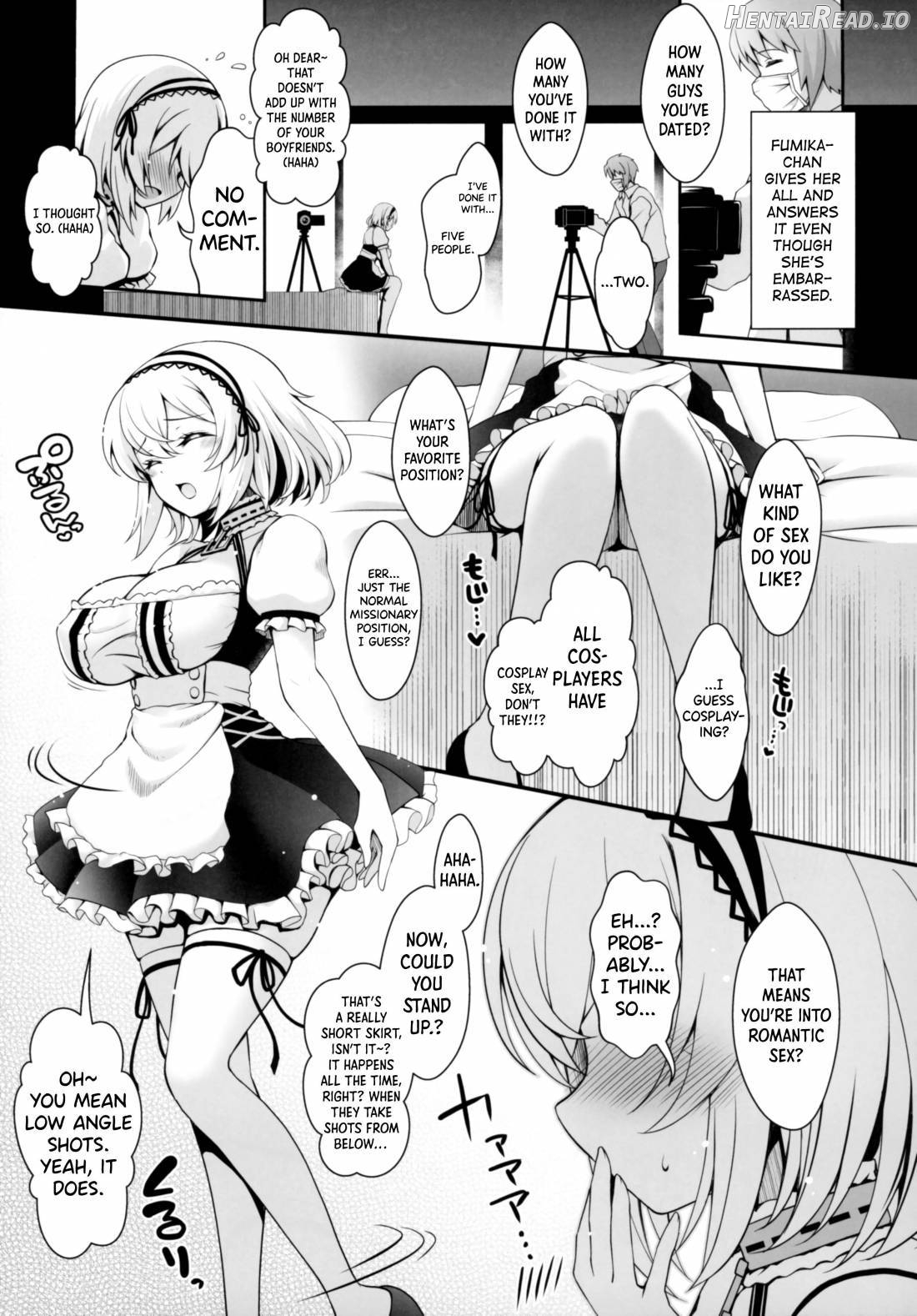 SNS de Gokujou H-Cup Chounyuu o Kakusan Suru Geneki Joshidaisei Cosplayer Chapter 5 - page 8