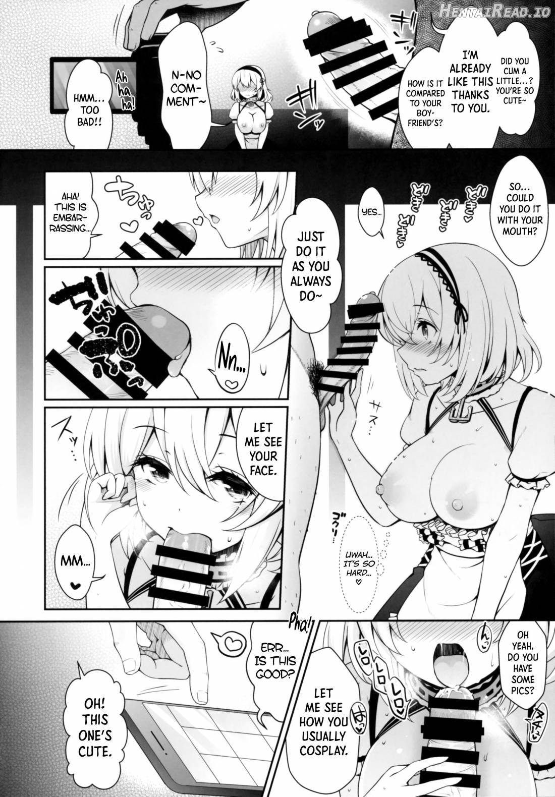 SNS de Gokujou H-Cup Chounyuu o Kakusan Suru Geneki Joshidaisei Cosplayer Chapter 5 - page 13