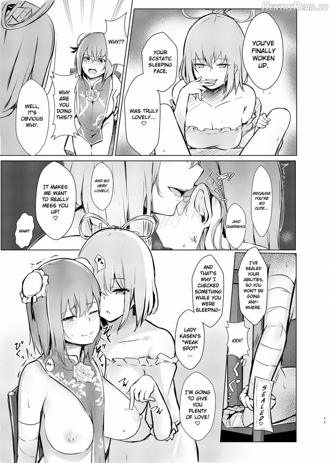 Kasen-chan ga Seiga-san ni Kawaigarareru Hon Chapter 1 - page 8