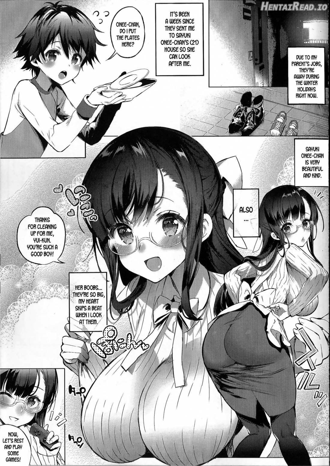 Sayuki Onee-san wa Gaman ga Dekinai Chapter 1 - page 2