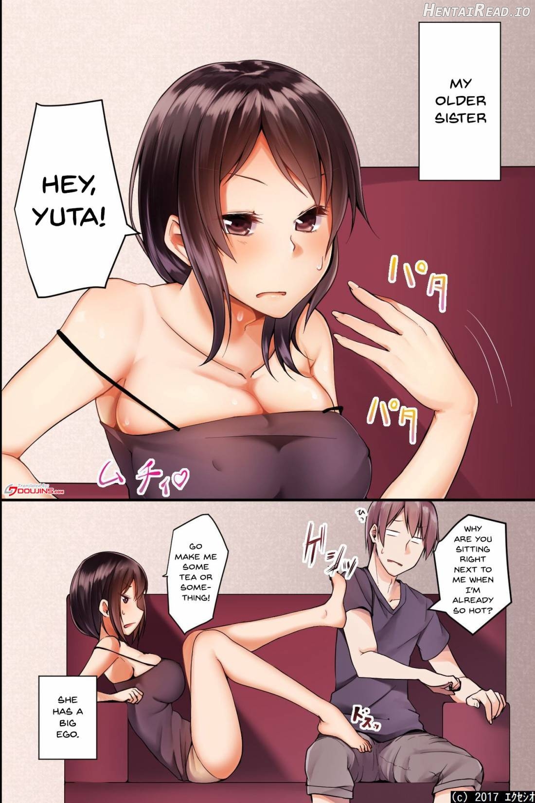 Jikochuu na Kyonyuu Ane to Hinnyuu Imouto o Matomete Saimin ni Kakete Omocha ni Shite, Ichaicha Shinagara 3P Nama Honban! Chapter 1 - page 2