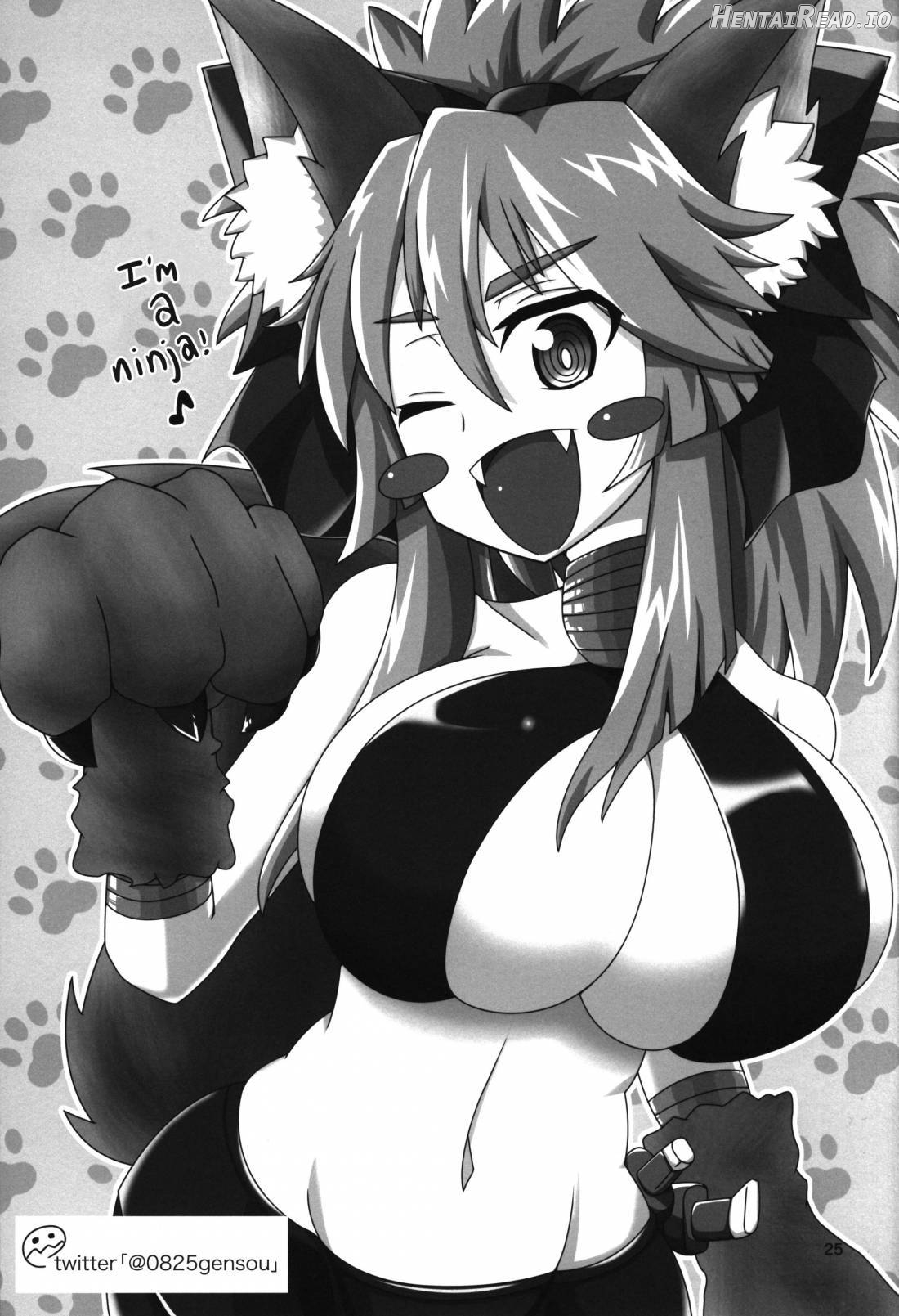 Micchaku!! Chaldea Cosplay Sex 24-ji!!! ~Inran Bakunyuu Mama Onsen Ryojou Hen~ Chapter 1 - page 25