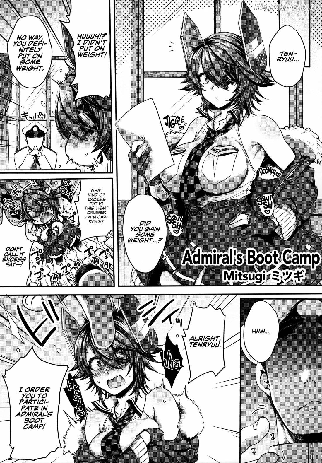 ZuriColle!! ~Rengou Kantai, Totsunyuu su!~ Chapter 1 - page 36