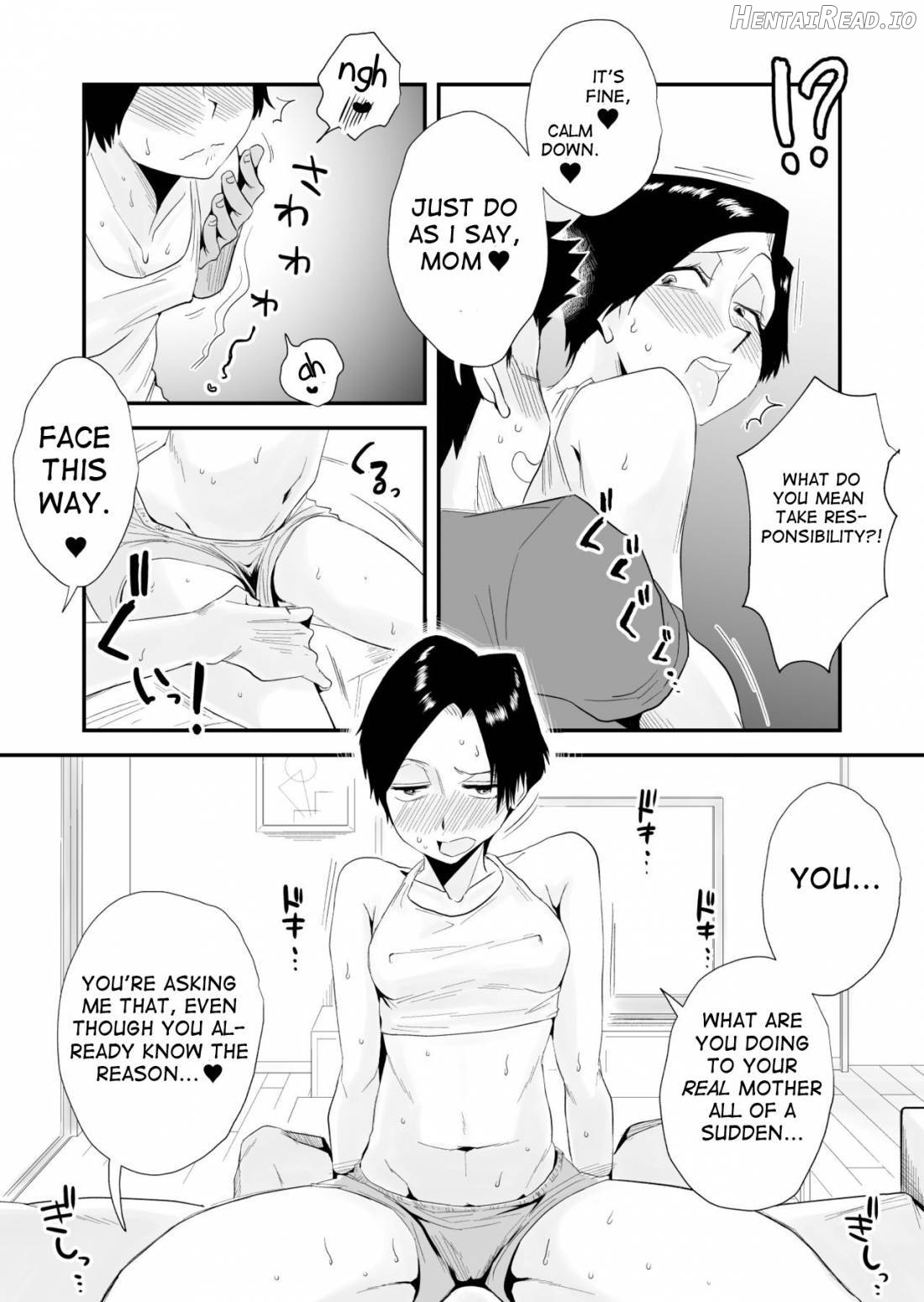 46-sai Hinnyuu Haha to no Kinshin SEX Chapter 1 - page 17
