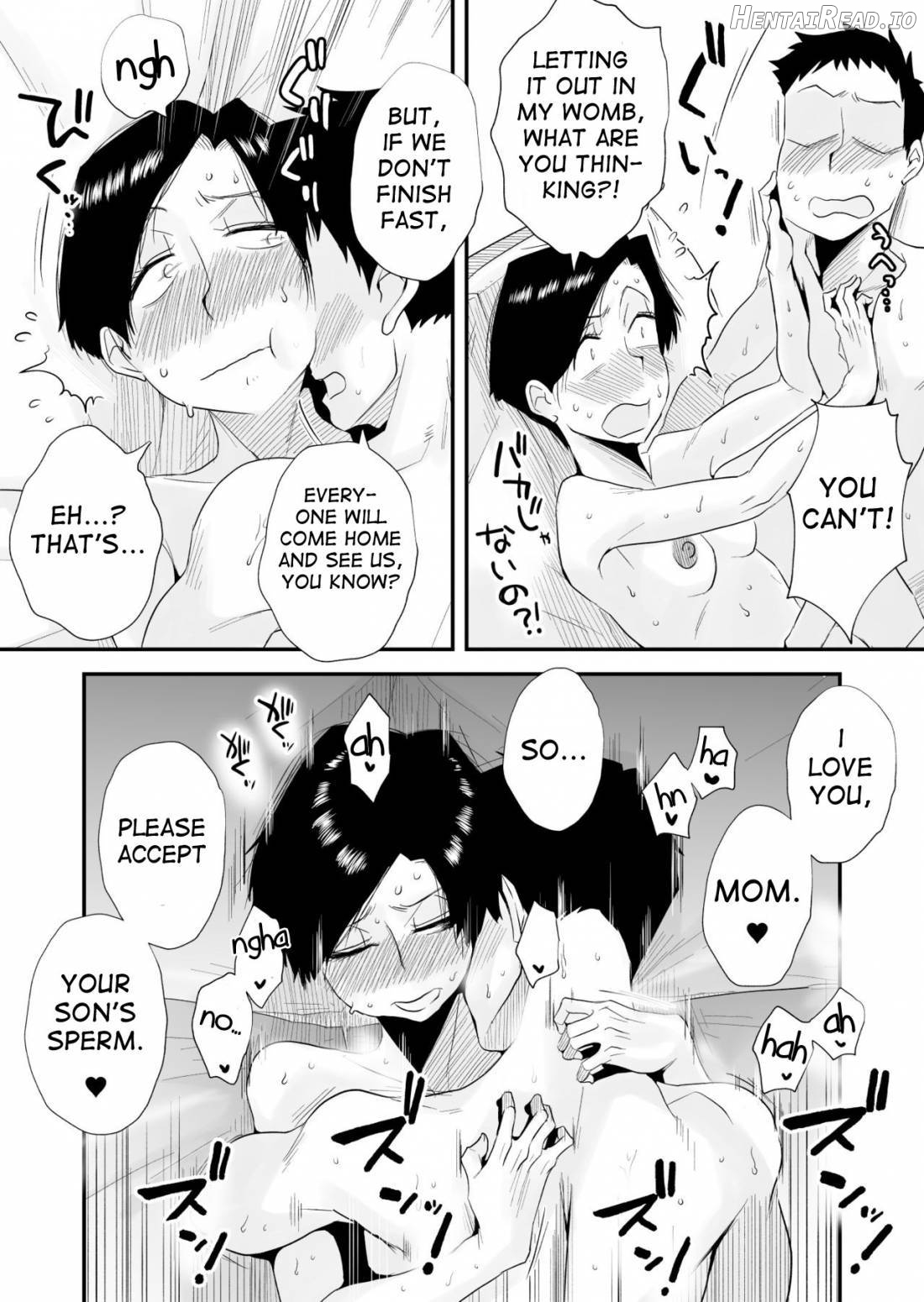 46-sai Hinnyuu Haha to no Kinshin SEX Chapter 1 - page 40