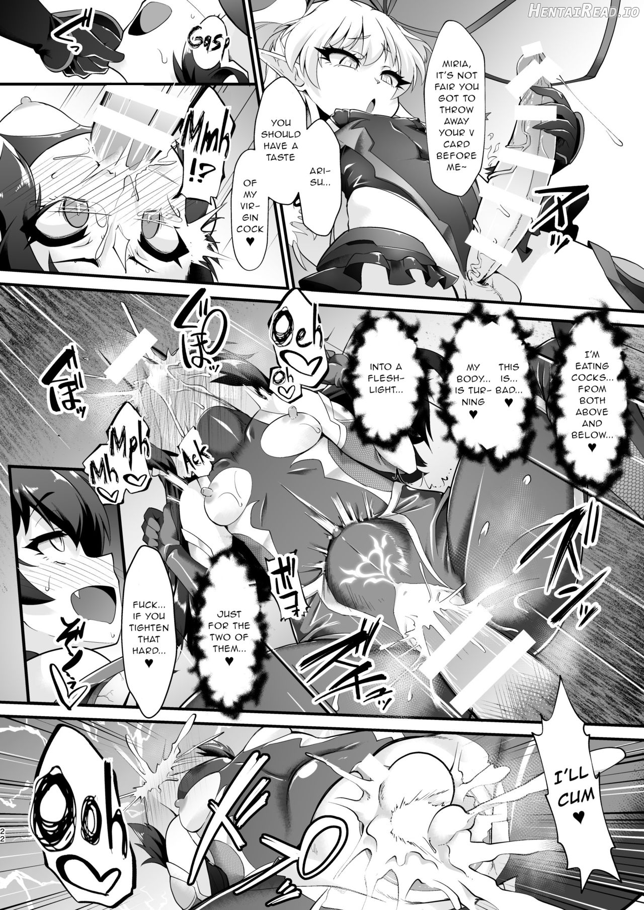 Taimanin Rika Miria Chapter 3 - page 21