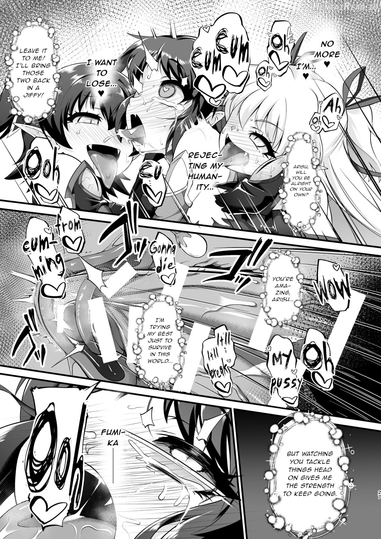 Taimanin Rika Miria Chapter 3 - page 26