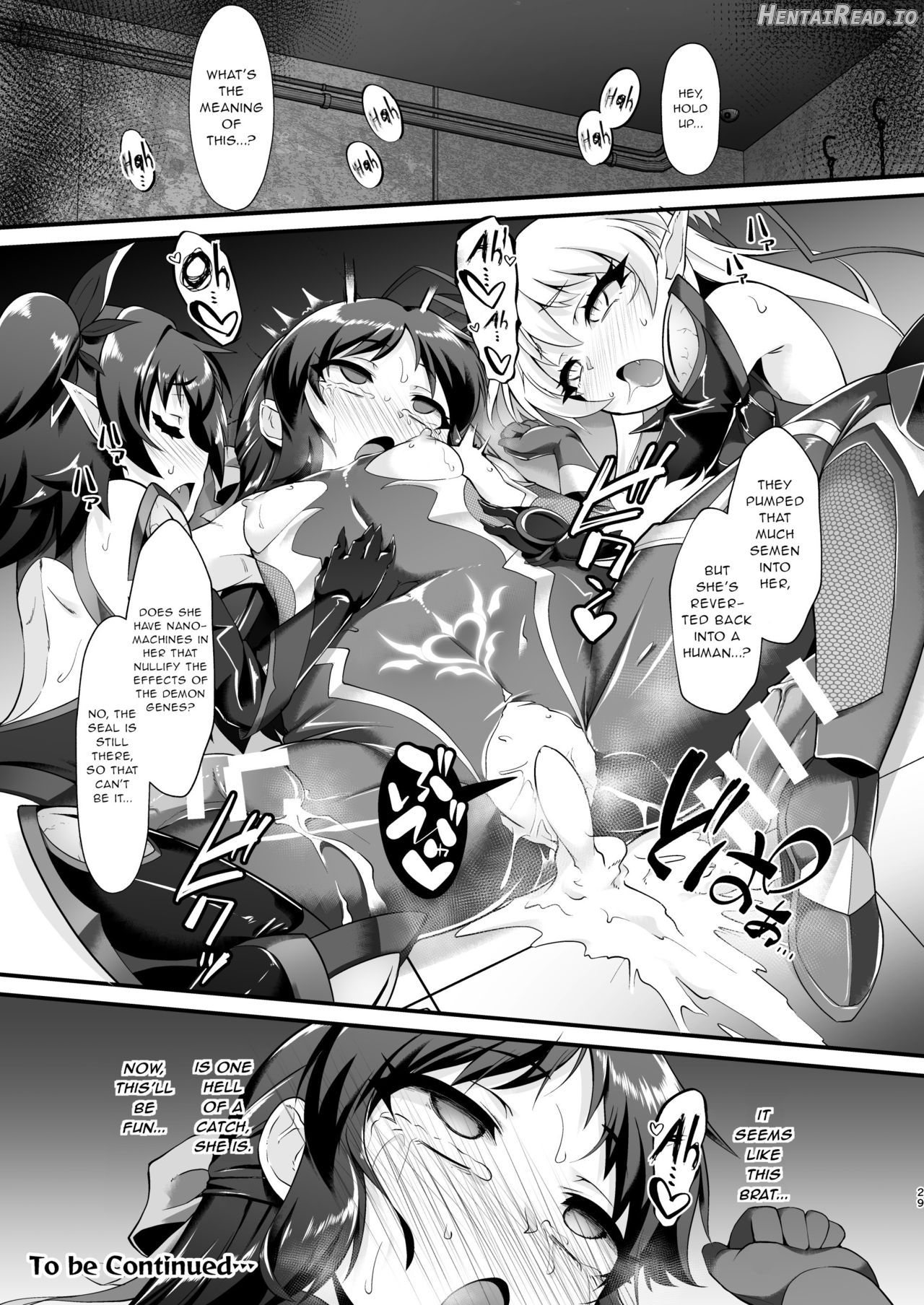 Taimanin Rika Miria Chapter 3 - page 28