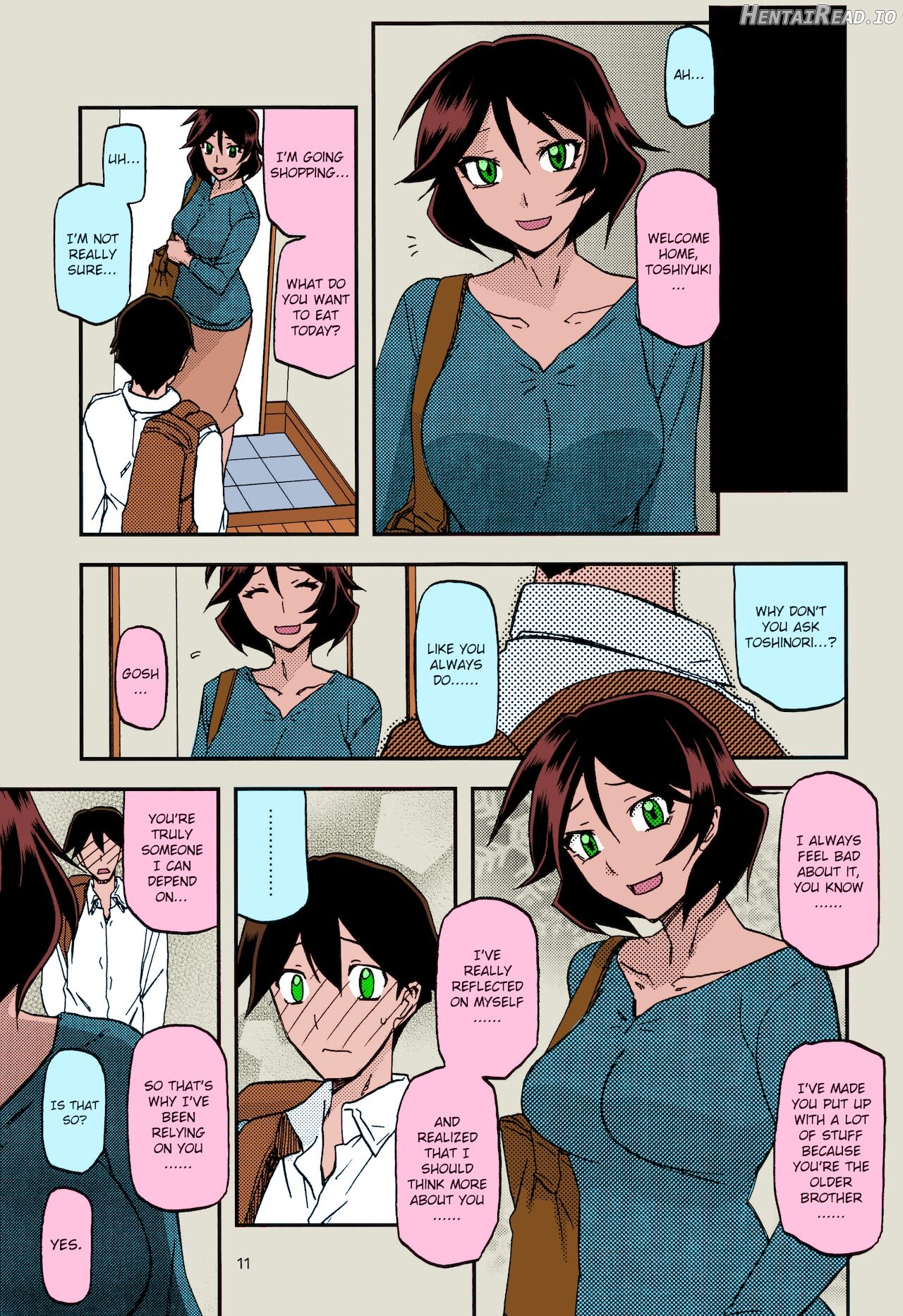 Akebi no Mi - Fumiko Katei Chapter 6 - page 10
