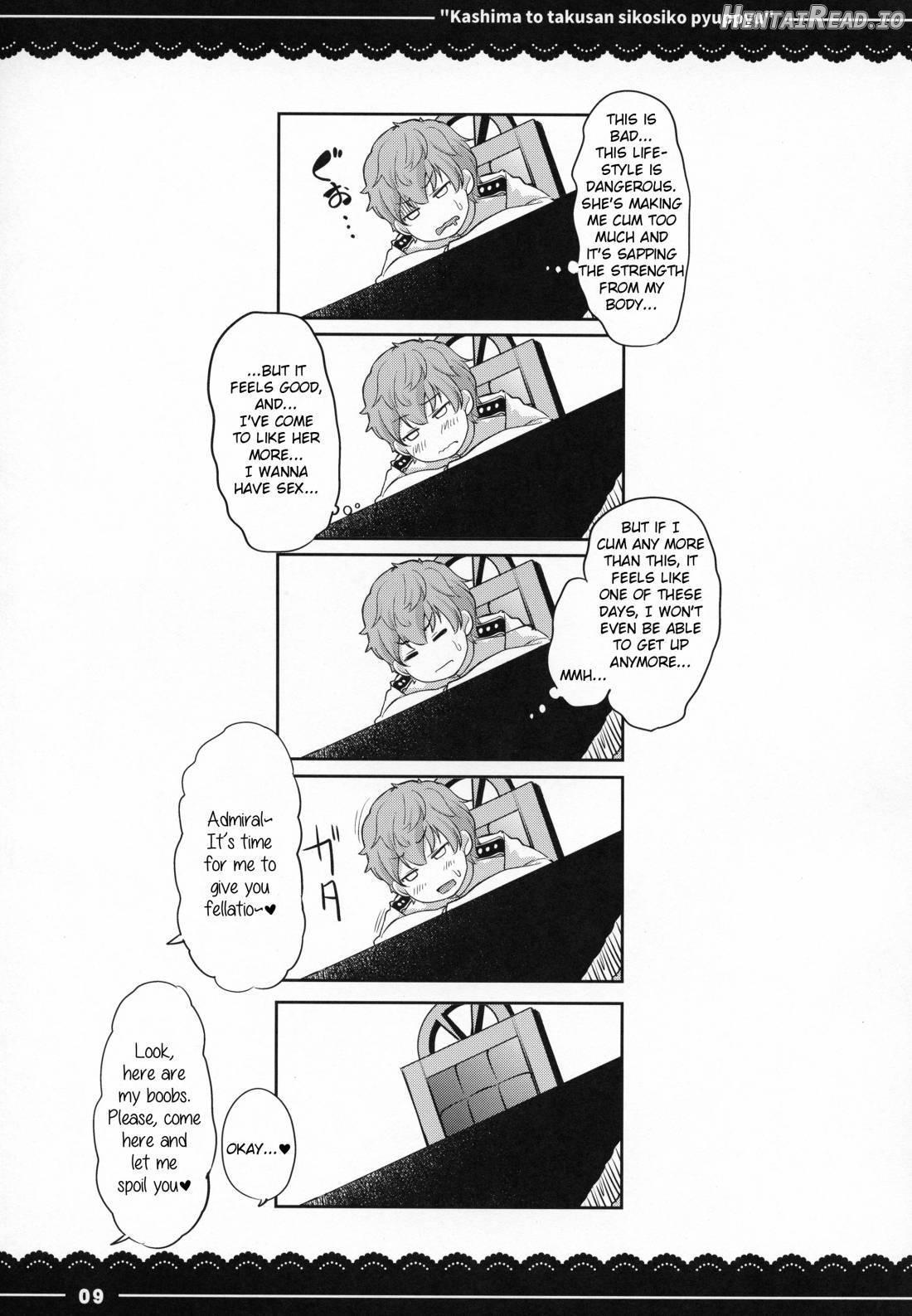 Kashima to Takusan Shikoshiko Pyuppyu Chapter 1 - page 10