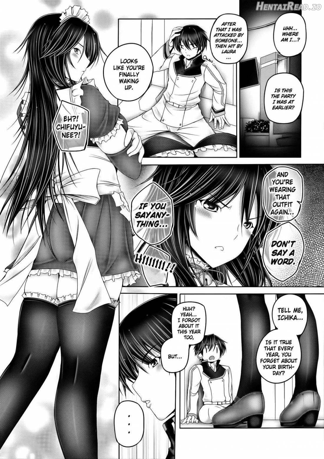 Chifuyu-nee to Futarikkiri no Birthday Party Chapter 1 - page 2