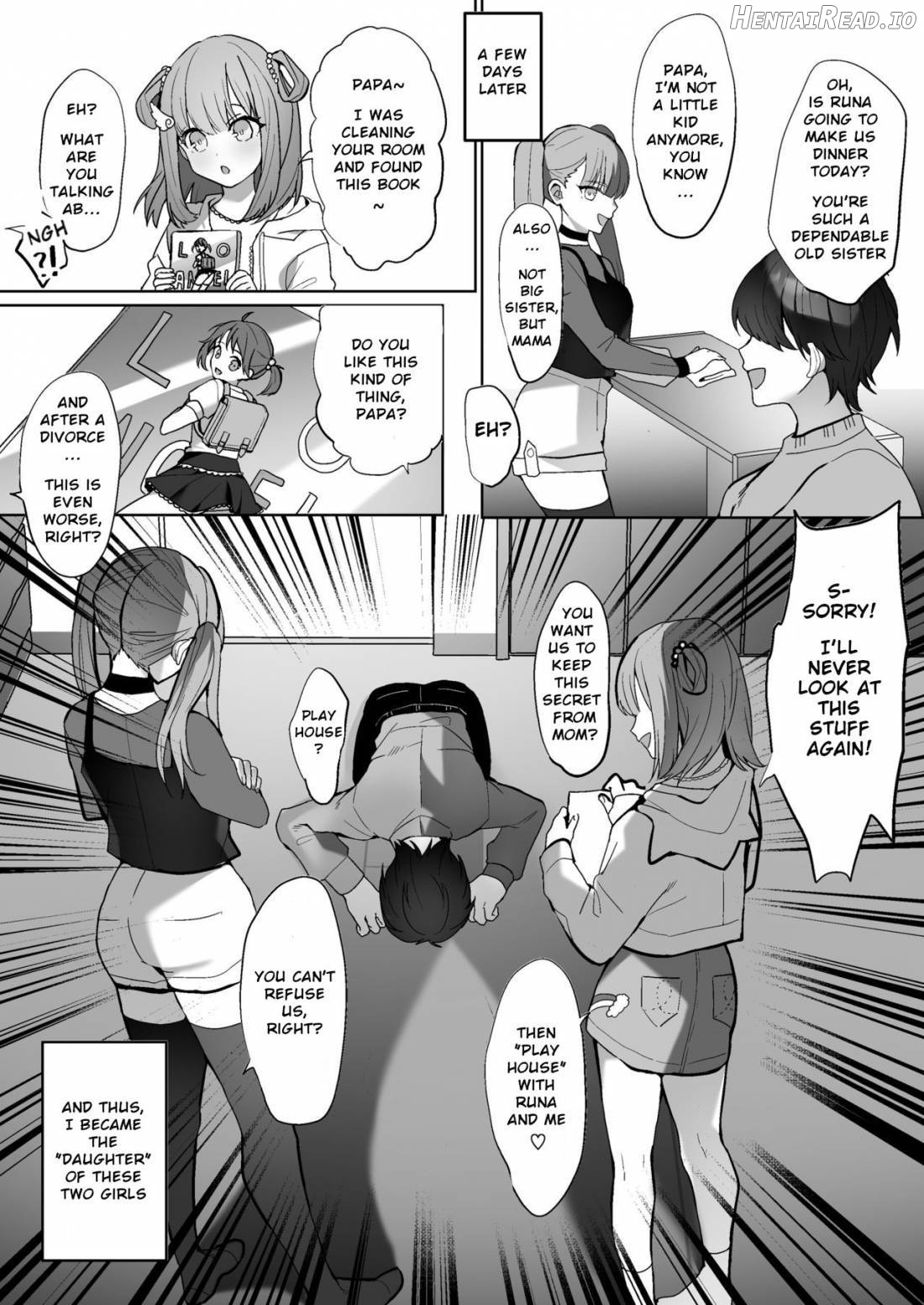 Futanari Shimai to Netorare Musume Ochi Papa Chapter 1 - page 3